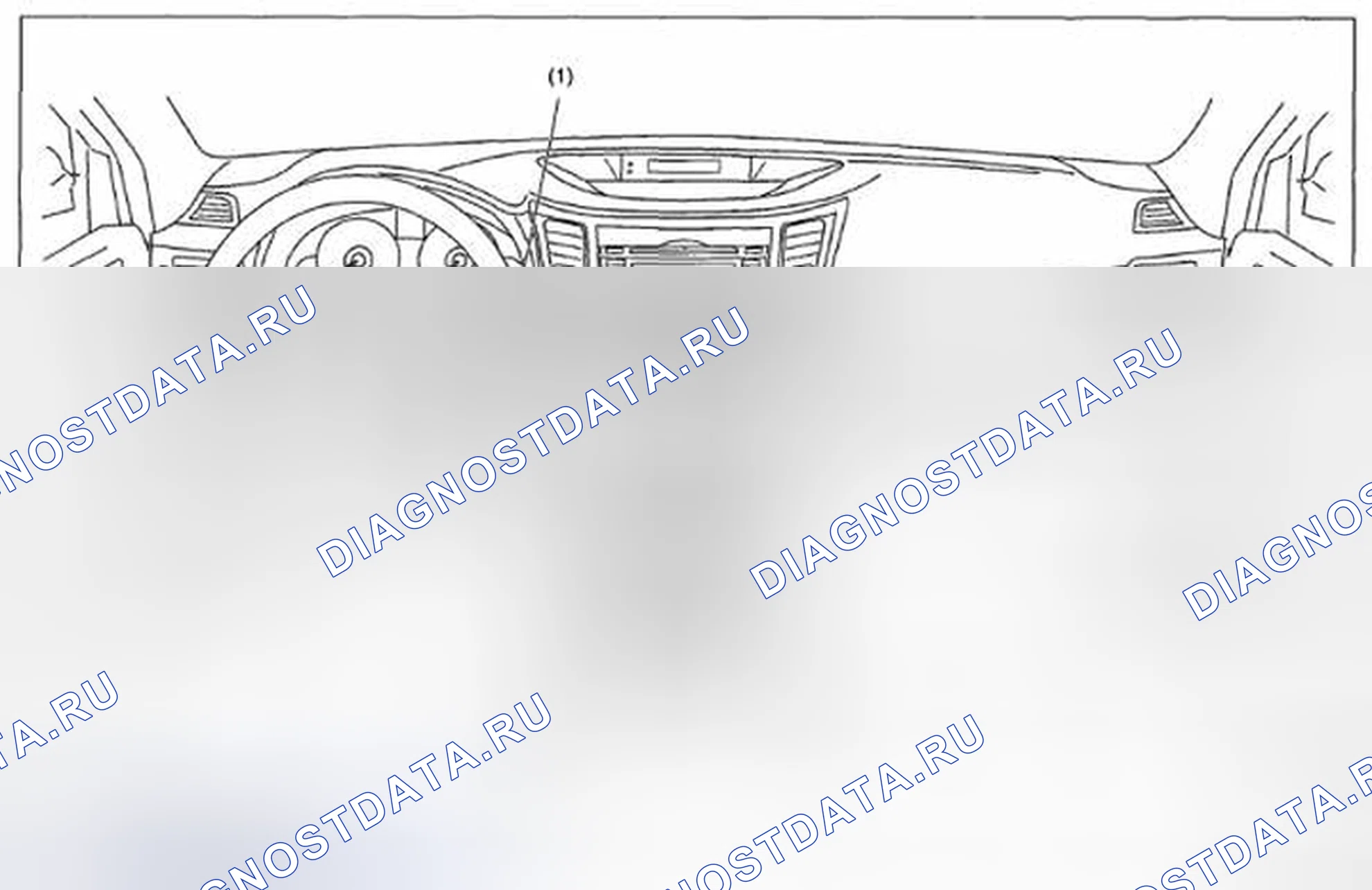 Рис. 9: РАСПОЛОЖЕНИЕ. Subaru Outback BR