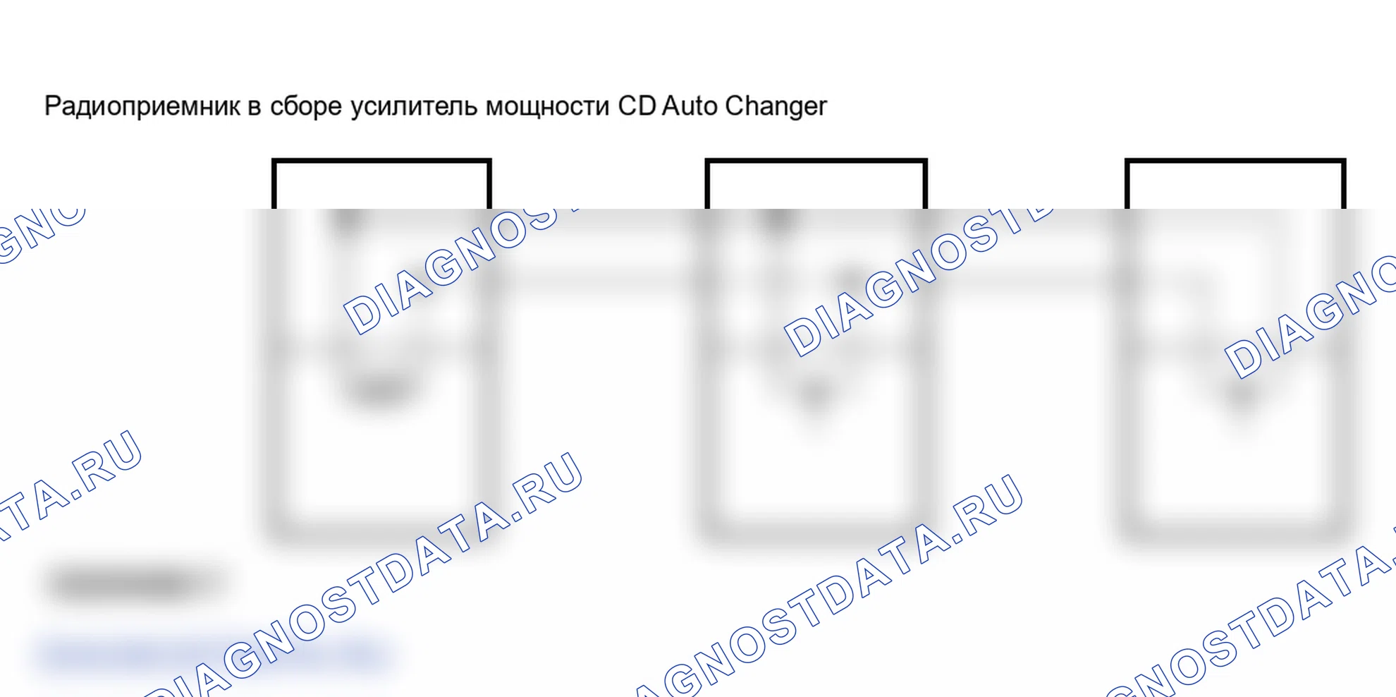 Рис. 1: СХЕМА AVC-LAN. Lexus GS III