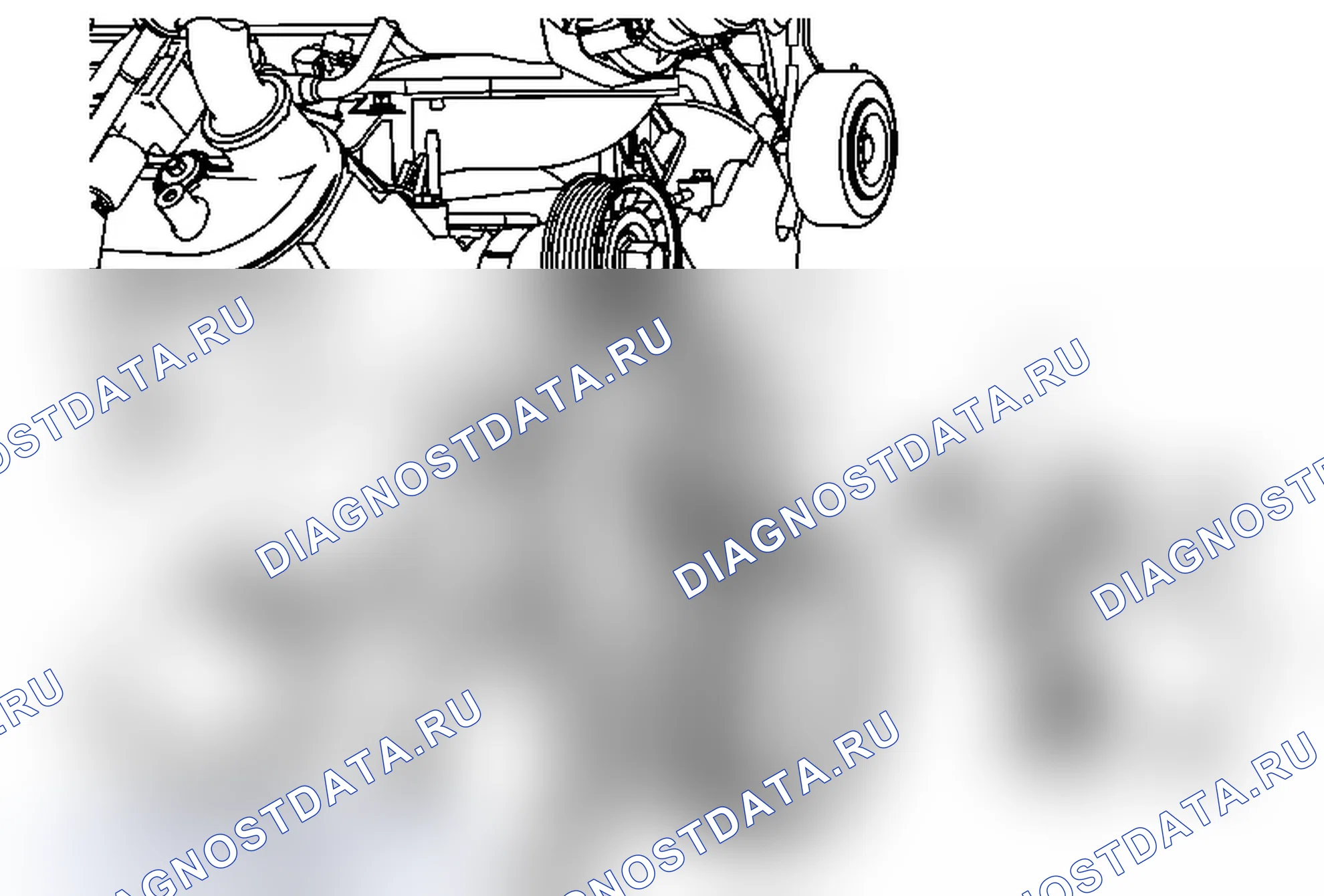 Рис. 9: Замена датчика положения распределительного вала (с приводом). GMC Sierra 2500 HD 