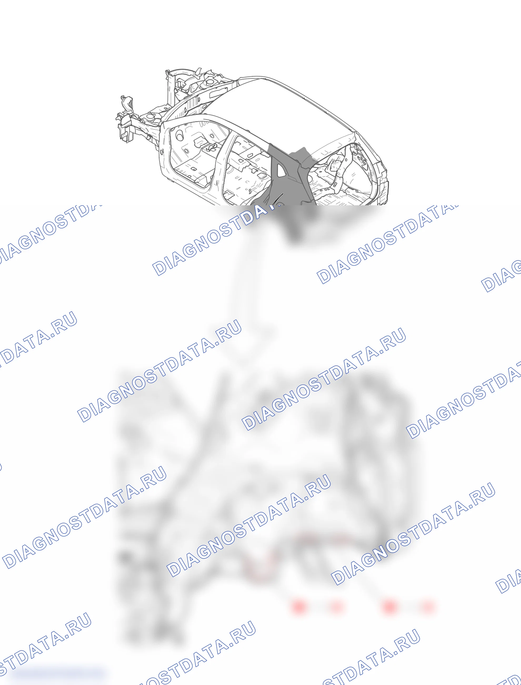 Узел внутренней плиты колонны C — Haval H2. Haval H2 I