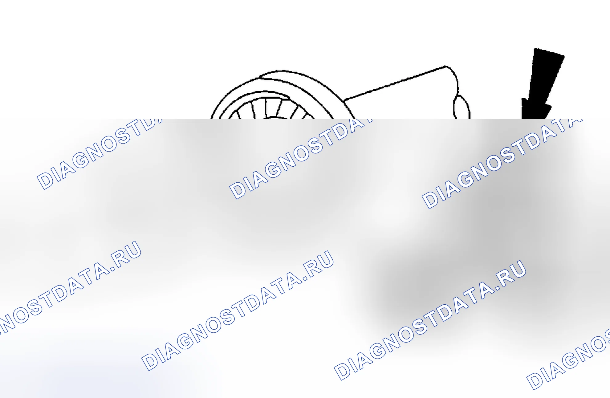Рис. 69: Отсоединение. Mazda Tribute I