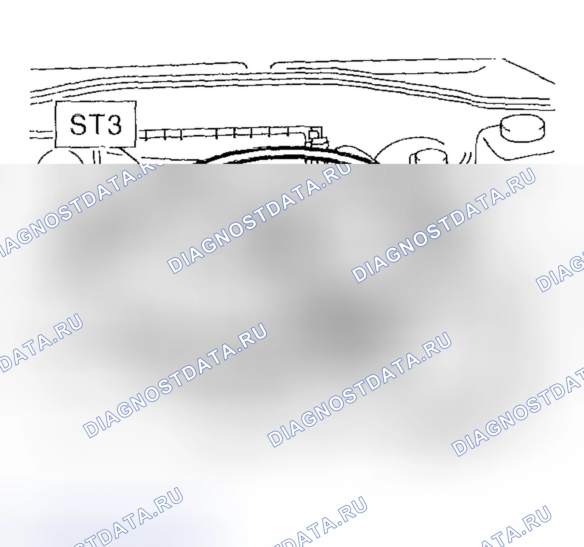 Рис. 187: ИЗМЕРЕНИЕ РАБОЧЕГО ДАВЛЕНИЯ. Subaru Impreza GD/GC/GG рестайлинг
