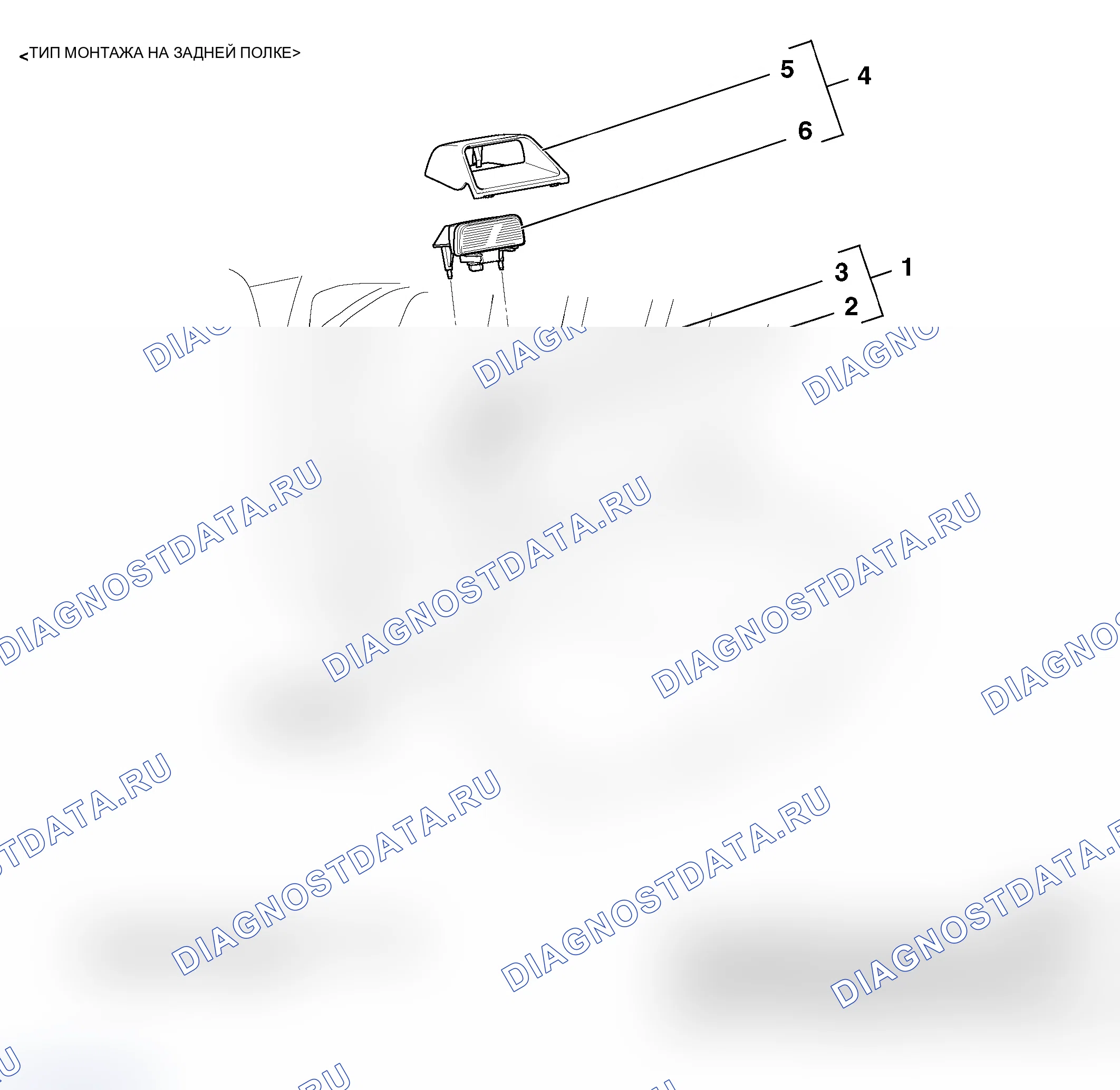 Рис. 101: ДЕМОНТАЖ И МОНТАЖ. Mitsubishi Lancer Evolution IX