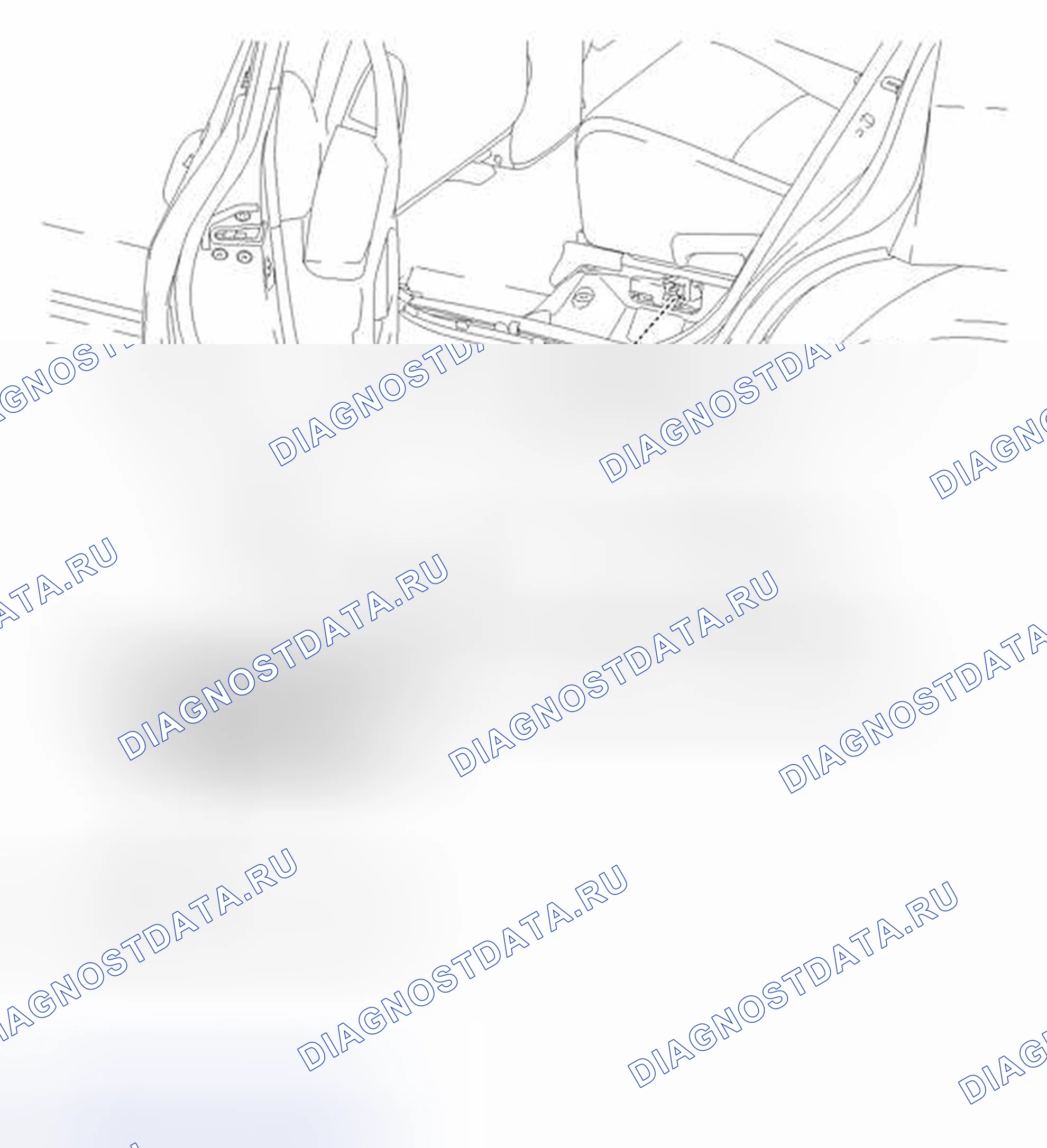 Рис. 224: ИЛЛЮСТРАЦИЯ. Toyota Highlander II рестайлинг