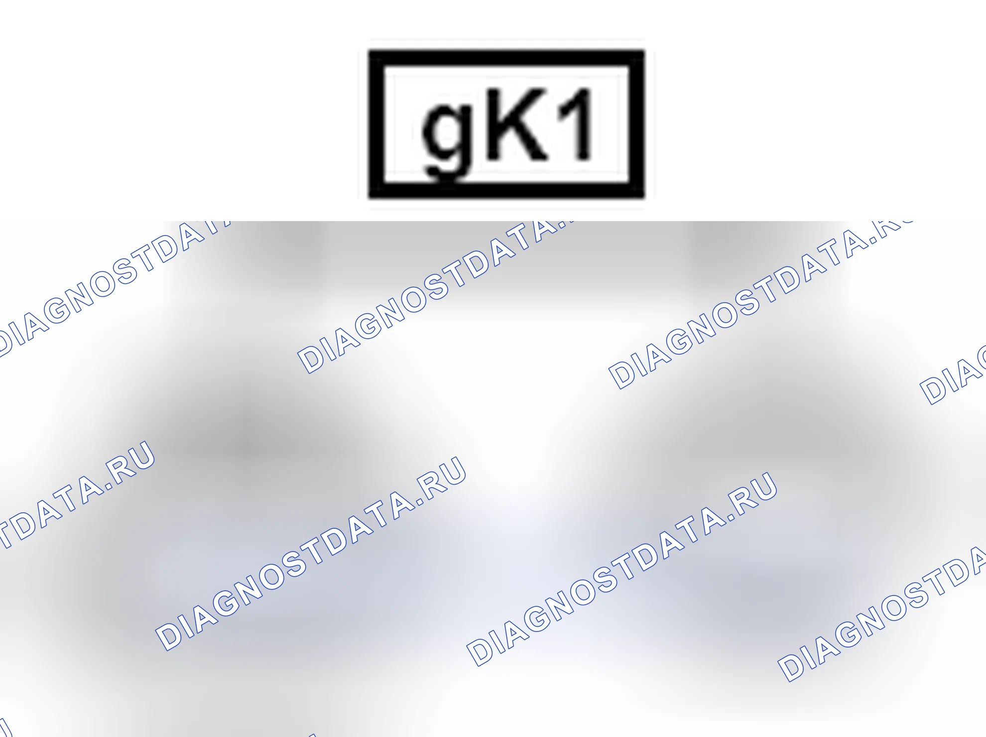 Рис. 824: Вид соединителя с торца (gk1). Toyota Sienna III