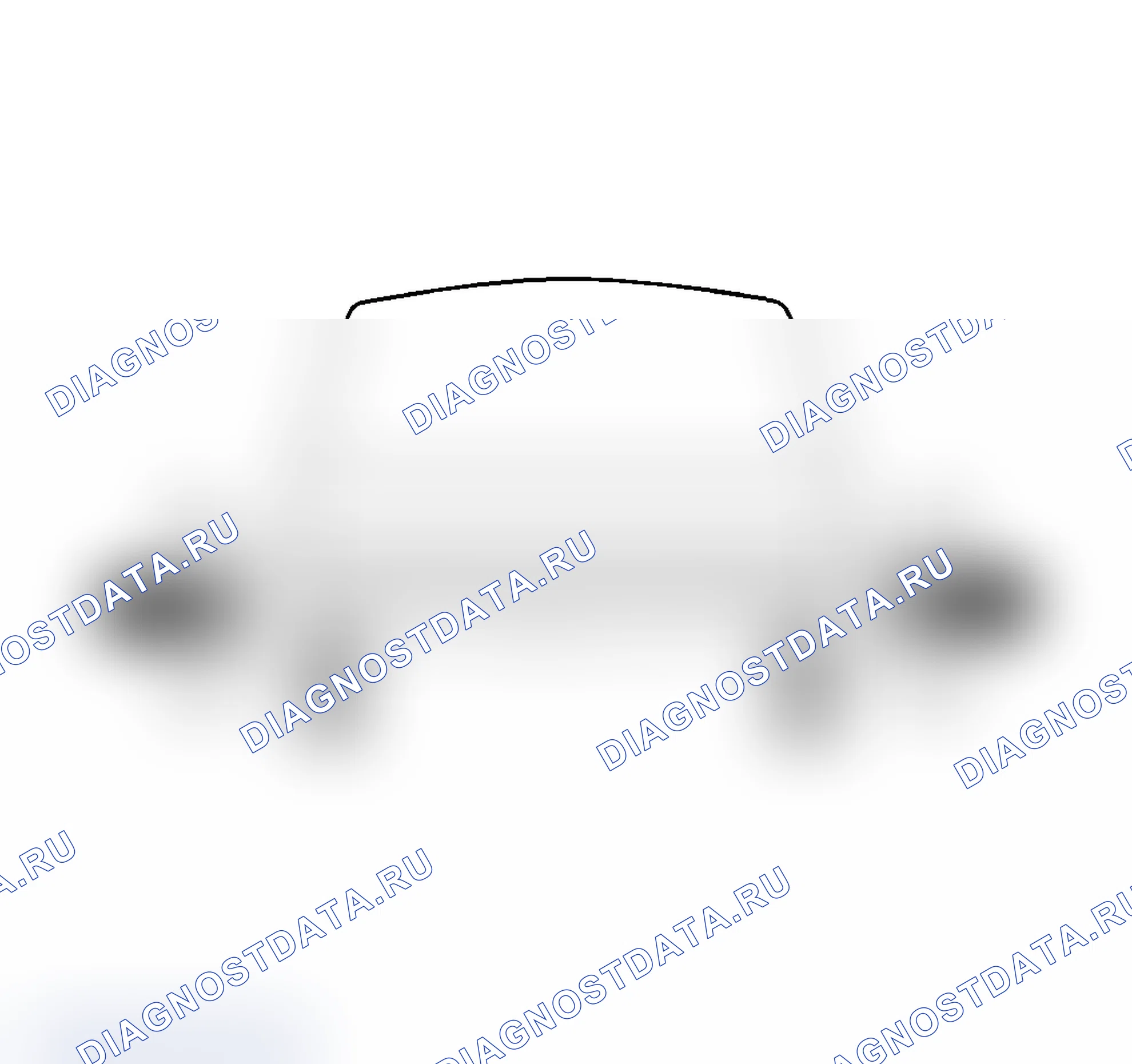 Рис. 5: Боковое биение. Chevrolet Chevy Express G1500 