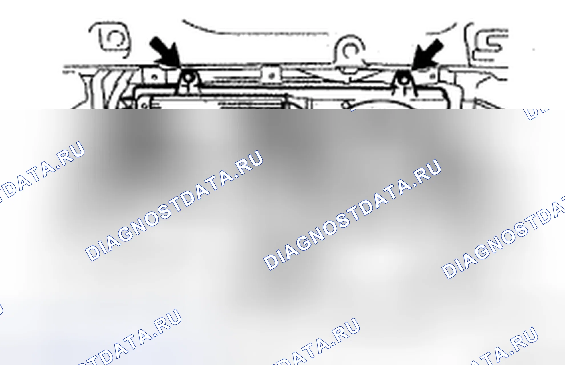 Рис. 138: ДЕМОНТАЖ. Toyota 4Runner IV рестайлинг