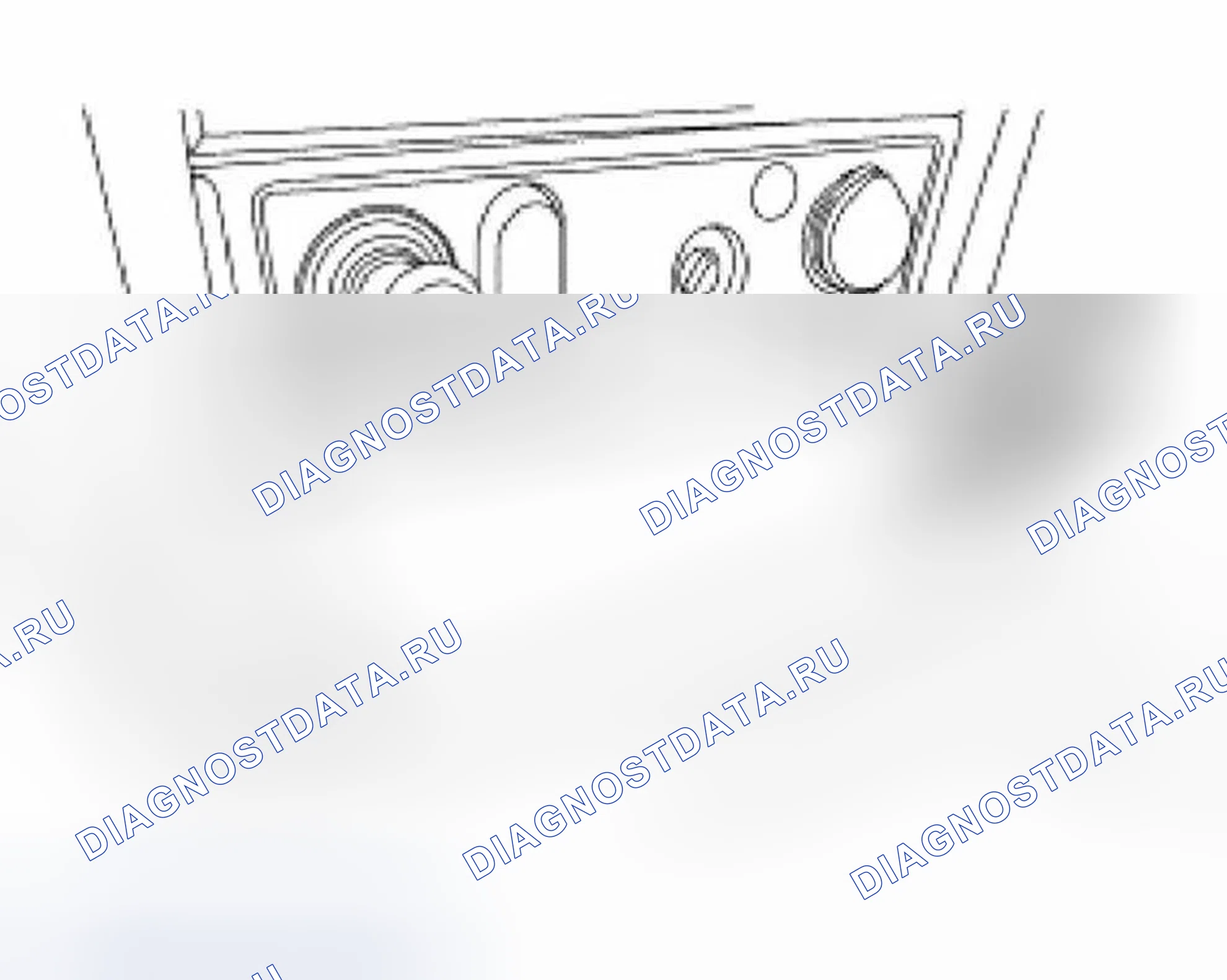 Рис. 258: Демонтаж и монтаж. Ford Thunderbird XI