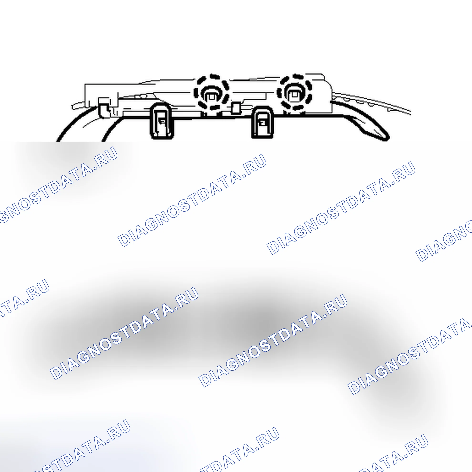 Рис. 1700. Toyota Highlander II рестайлинг