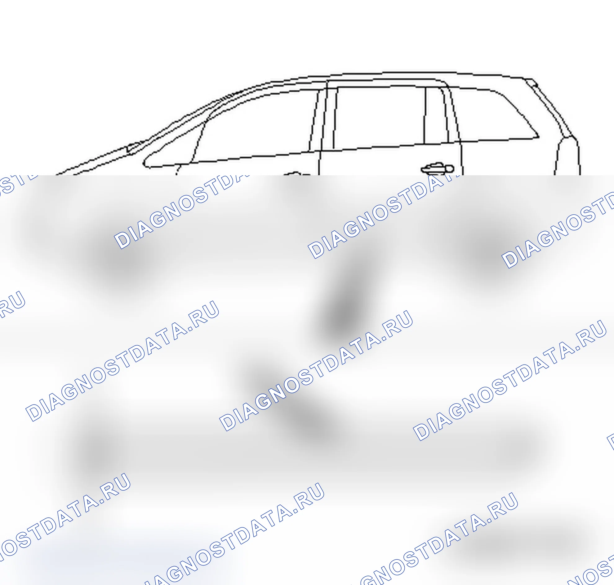 Замена защитной декоративной планки задней двери. Opel Zafira B