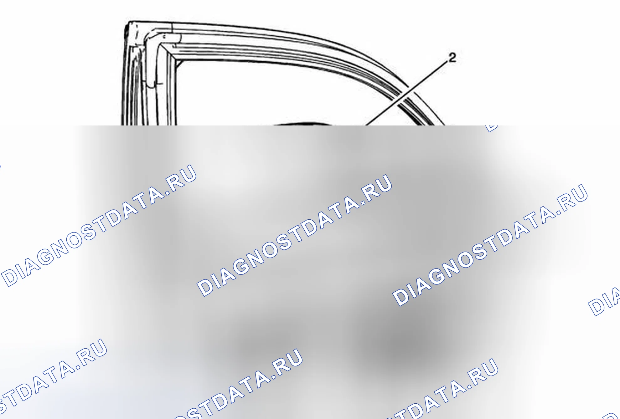Рис. 8: Замена наружного зеркала заднего вида. Cadillac ATS I