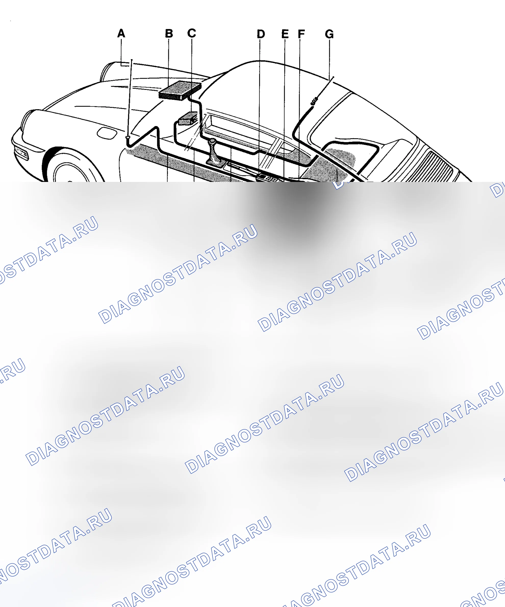 Рис. 5: ДЕМОНТАЖ И МОНТАЖ (МОДЕЛИ АВТОМОБИЛЬНЫХ ТЕЛЕФОНОВ 911). Porsche 911 Carrera 996