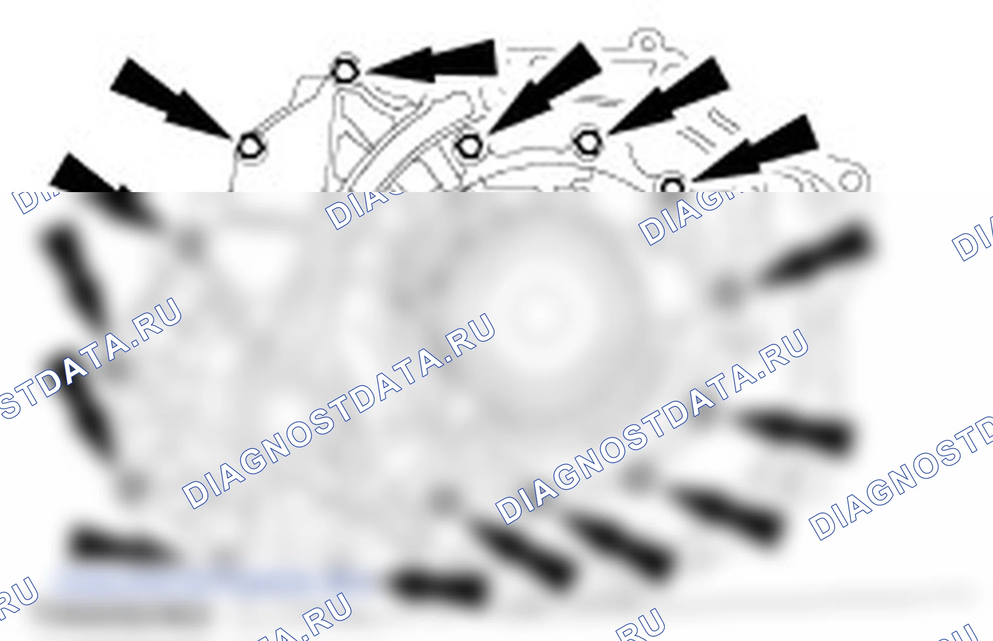 Разборка коробки передач в блоке с ведущим мостом. Ford C-MAX I рестайлинг
