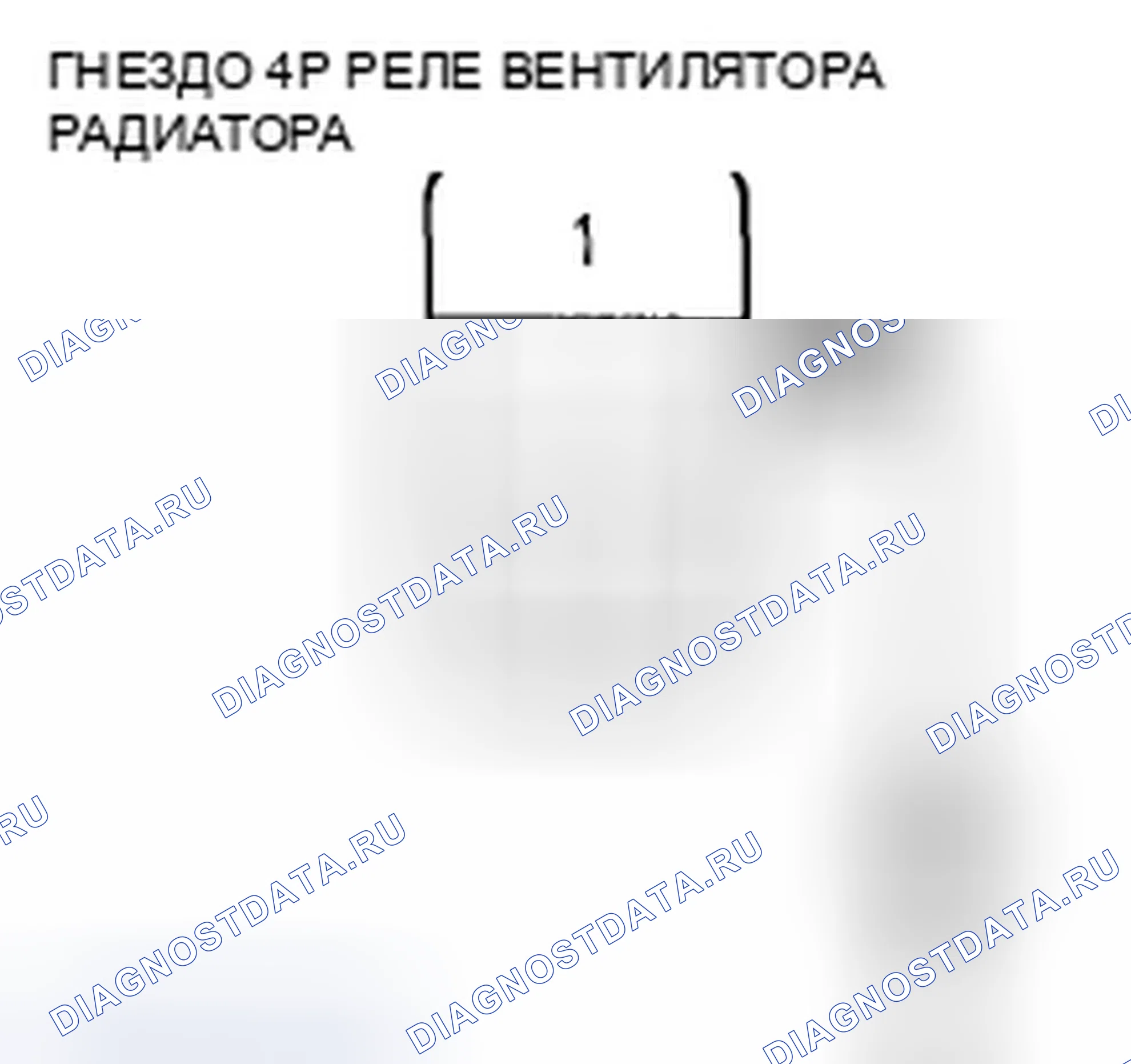 Рис. 40: Поиск и устранение неисправностей в низкоскоростных цепях радиатора и вентилятора конденсатора переменного тока. Honda Insight ZE2