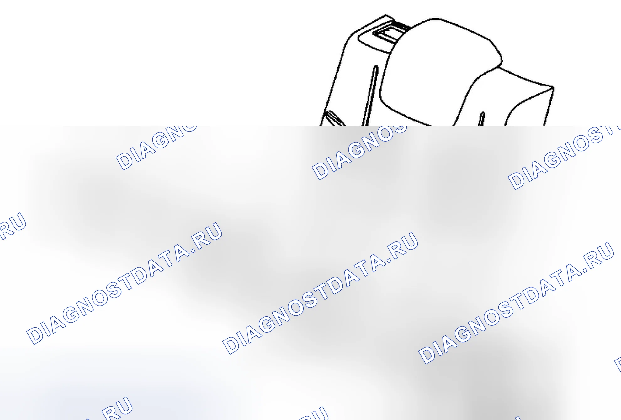 Рис. 27: Замена опоры шарнира подушки спинки заднего сиденья. Chevrolet Malibu VIII рестайлинг