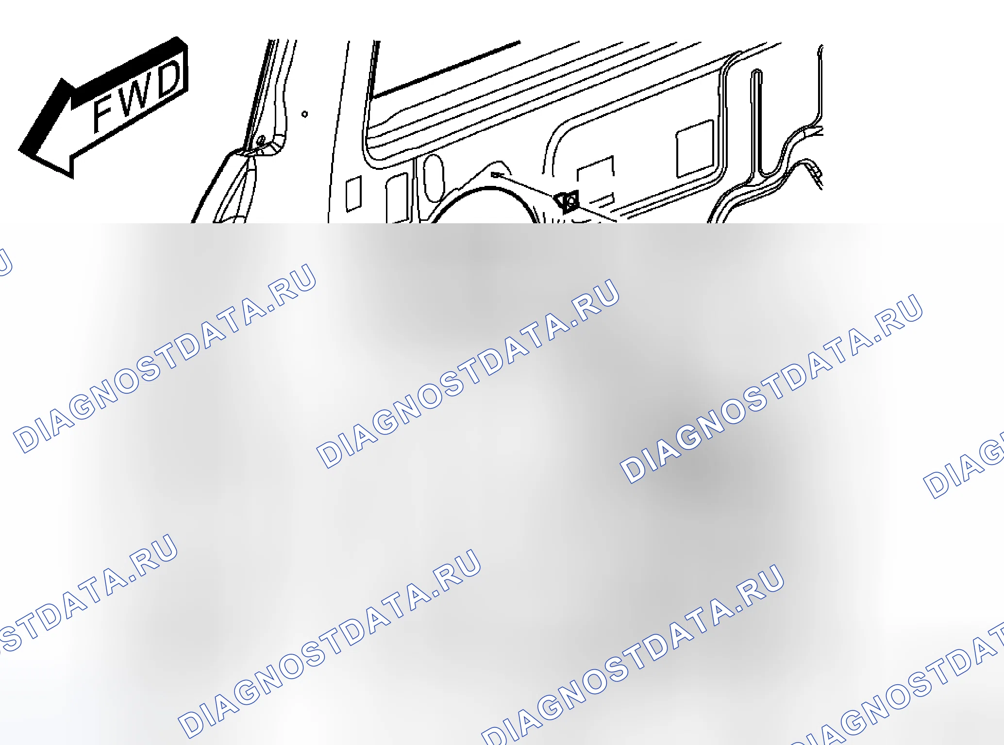Рис. 145: ДИНАМИК ЗАДНЕЙ ДВЕРИ. Dodge Cab & Chassis R3500 HD transition