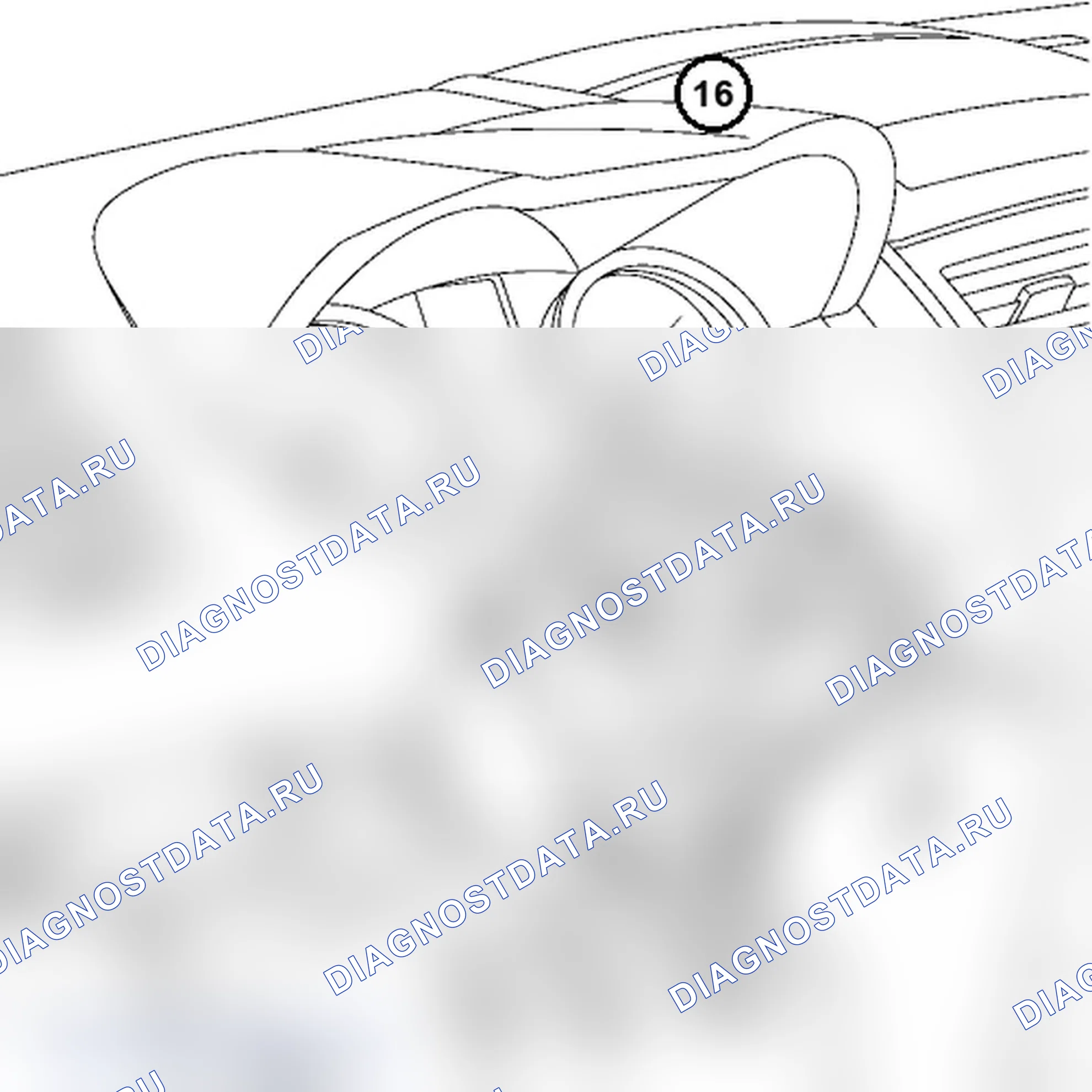 Приборная панель — вариант 2. Renault Scenic II