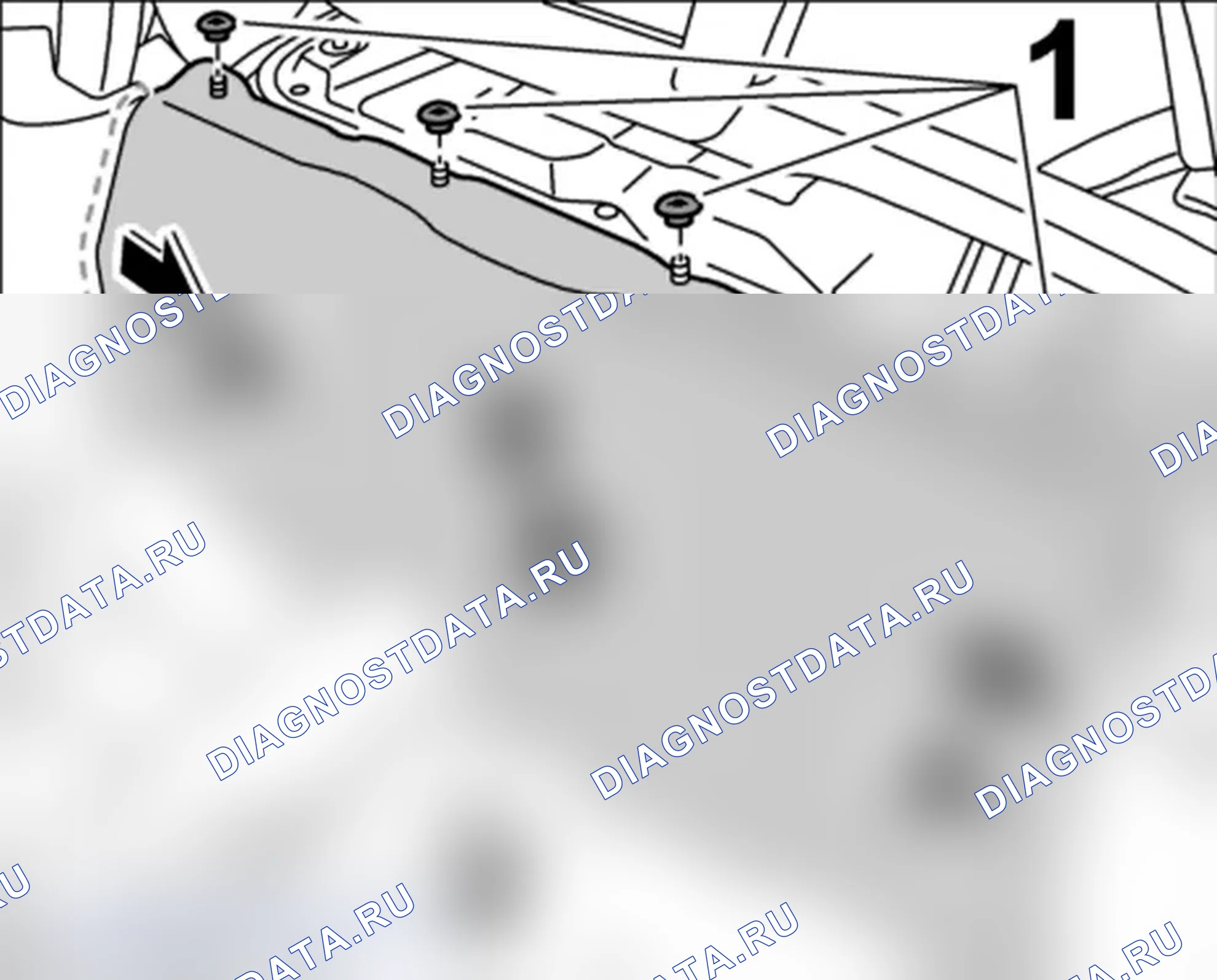 Рис. 112: Снятие обивка задней стенки. Porsche Boxster S 987