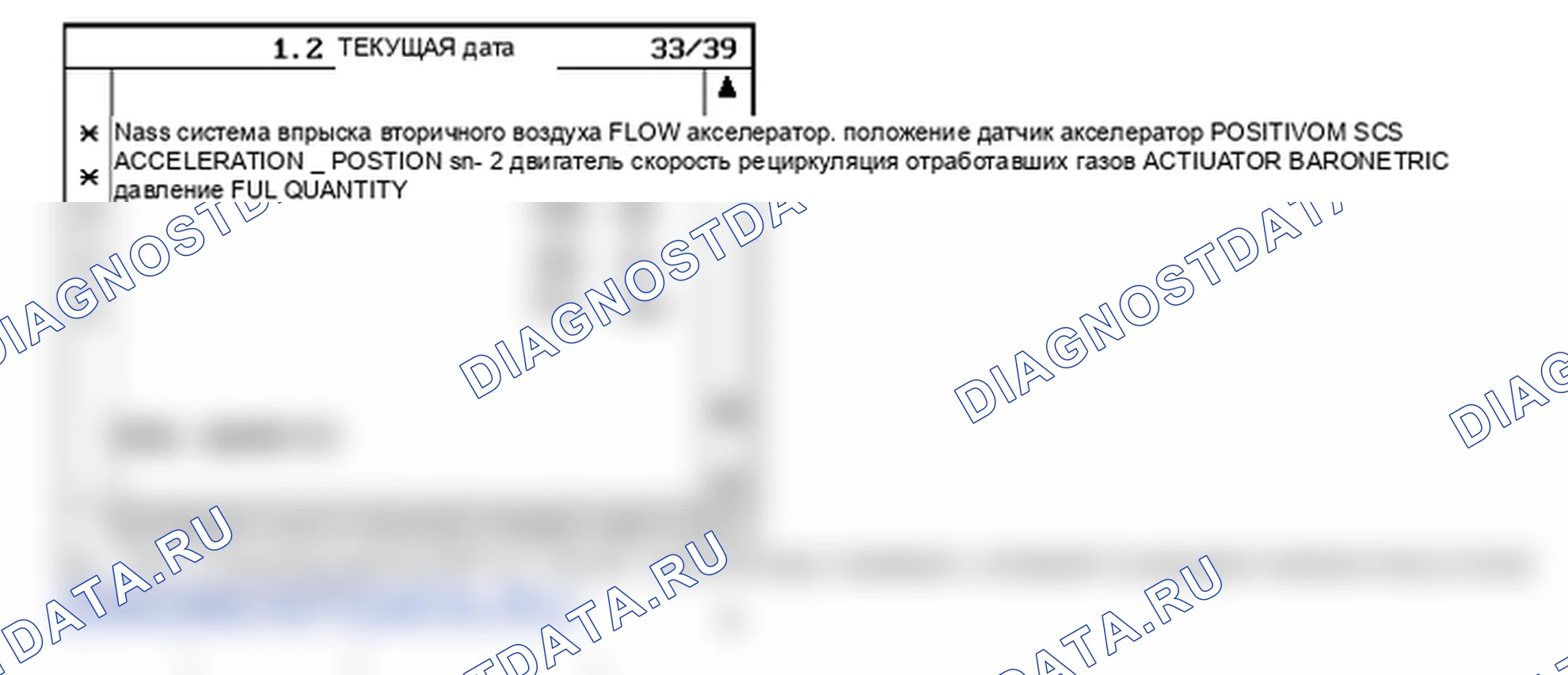 P0120: Датчик положения дроссельной заслонки/педали/переключатель «A» " цепь. Kia Sorento BL