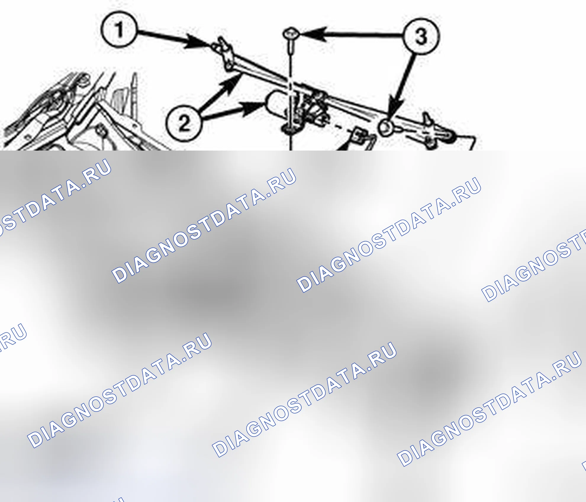 Рис. 7: ДЕМОНТАЖ. RAM Pickup 2500 