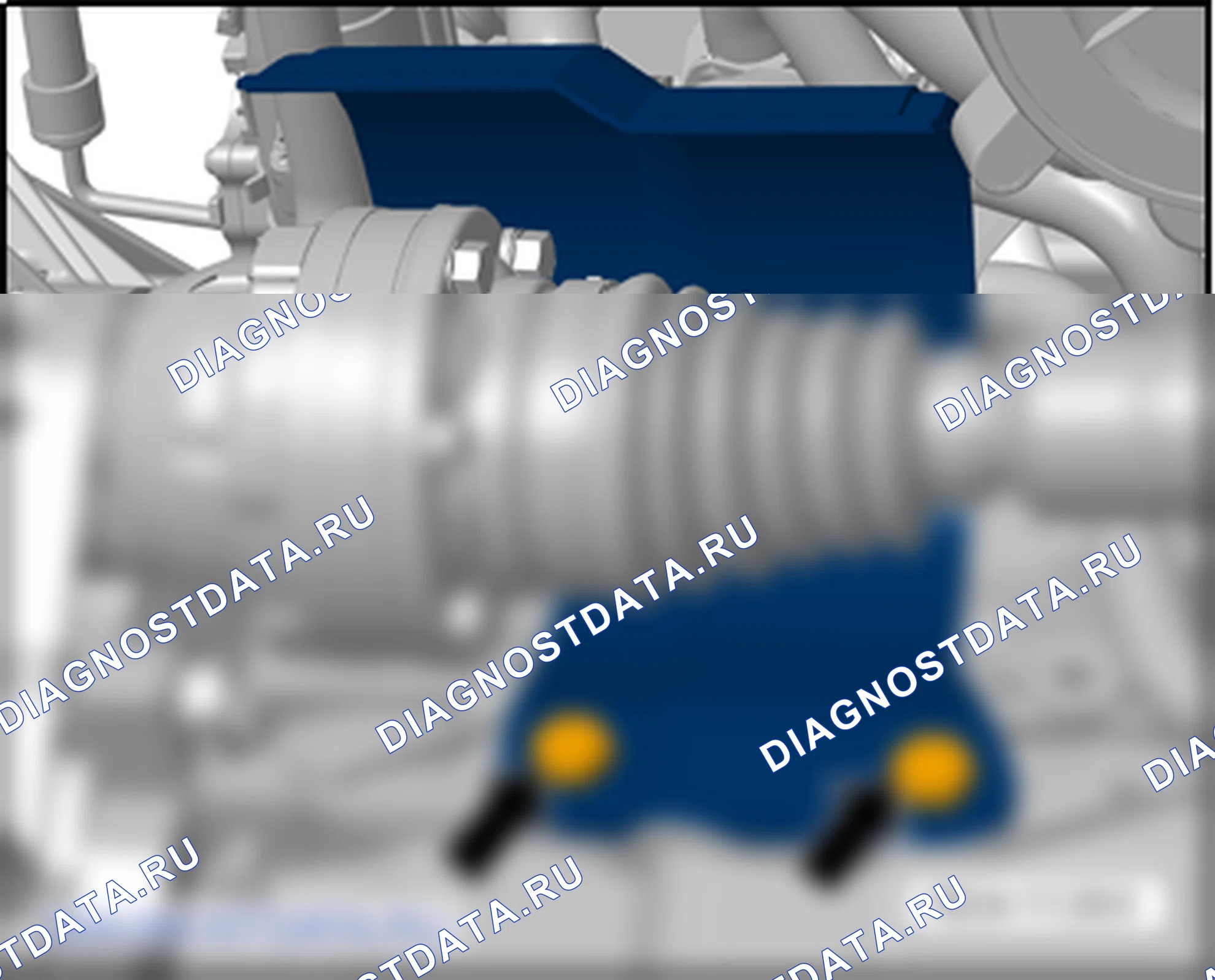 Как снять и установить коробку передач (Коробка передач 0AM-DSG). Skoda Octavia Ii