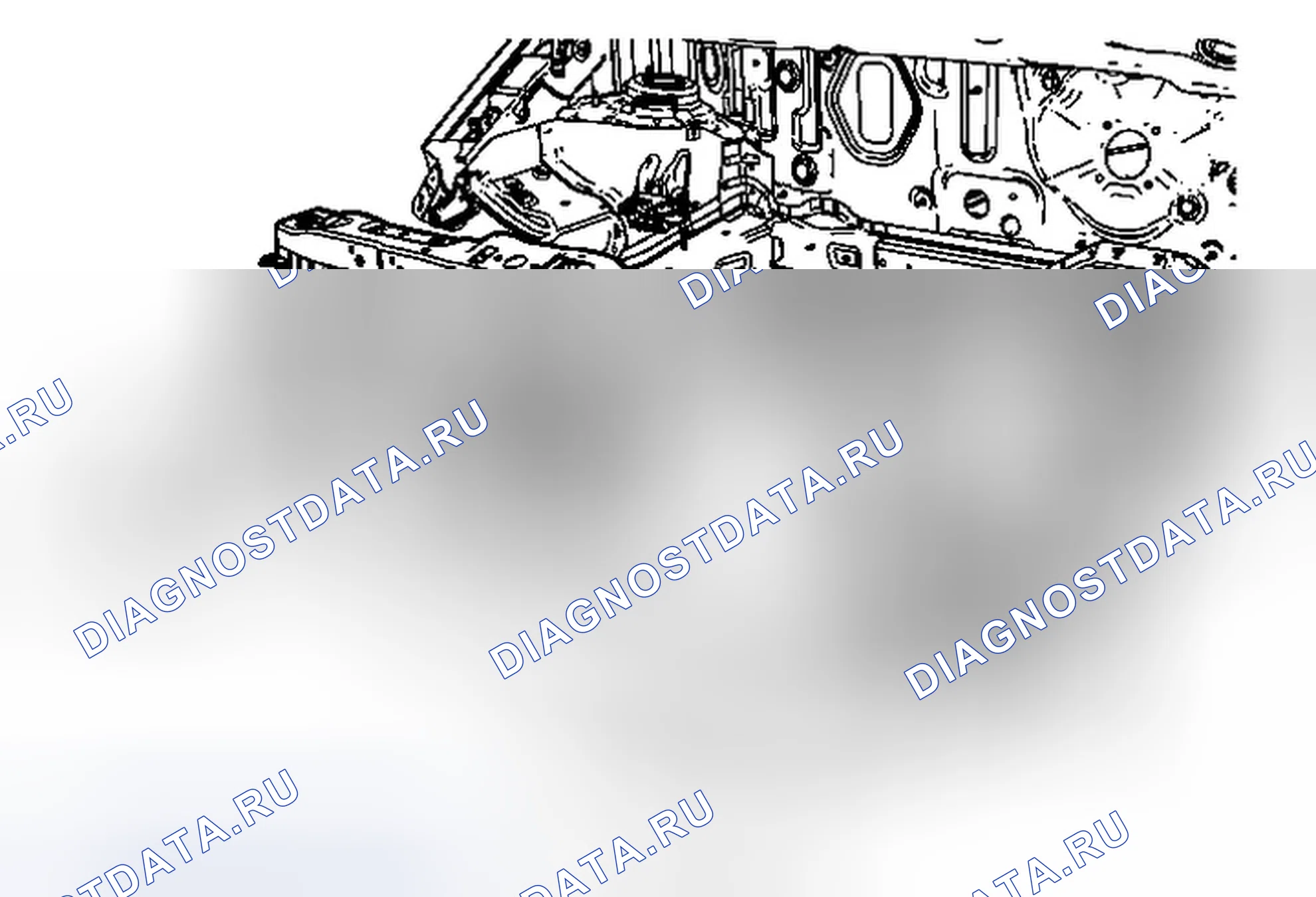 Рис. 7: Замена ударной штанги переднего бампера. Chevrolet Spark M300