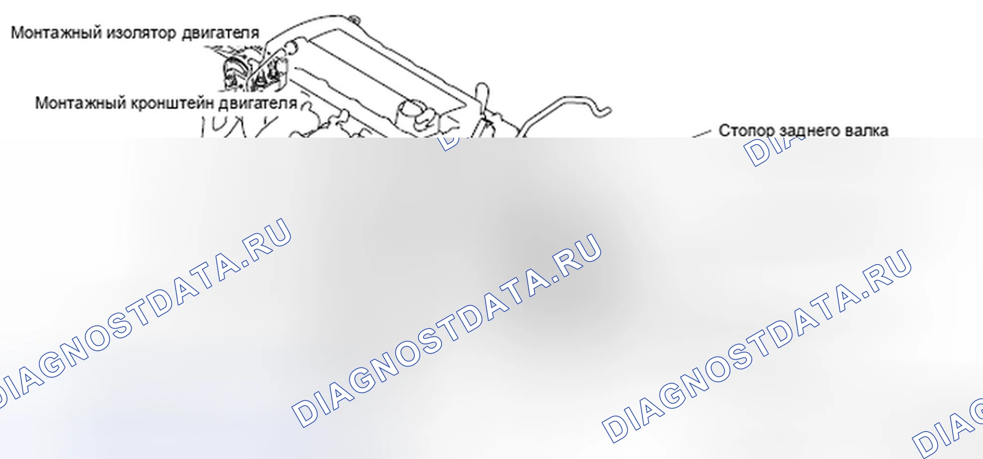 Рис. 1: < ДВИГАТЕЛЬ 2,4 л >. Honda e:NP1 I