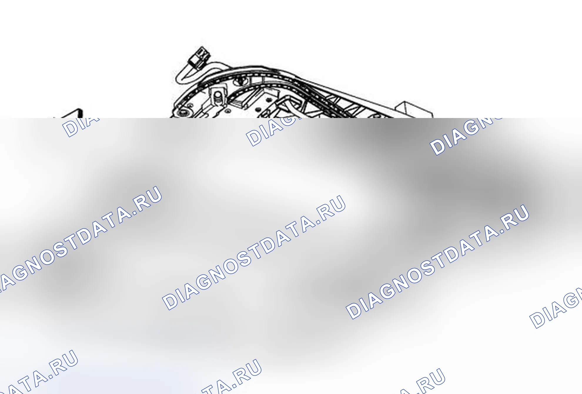 Рис. 8: Замена мотора мансардного окна. Cadillac ATS I