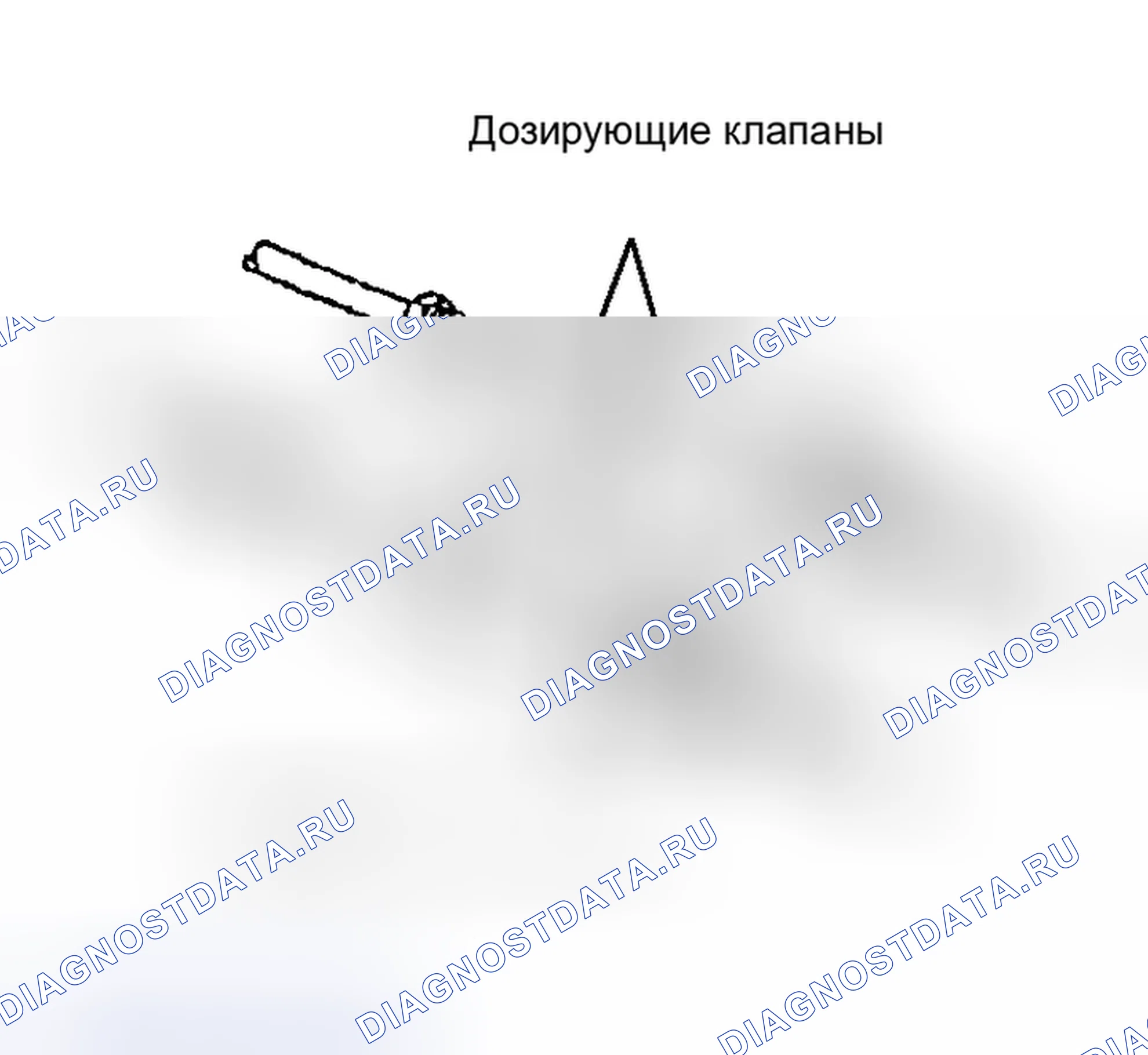 Рис. 5: ДОЗИРУЮЩИЙ КЛАПАН. Hyundai Trajet I рестайлинг
