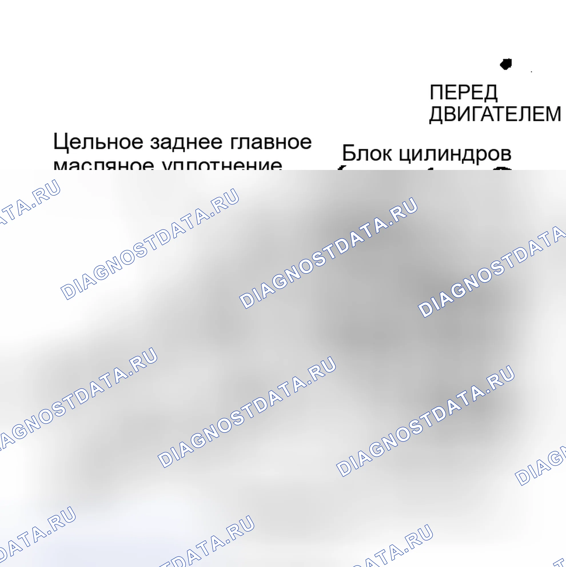 Рис. 2: Цельное заднее основное масляное уплотнение Проверьте положение уплотнения рядом заподлицо с задней поверхностью блока.. Ford LTD Crown Victoria I