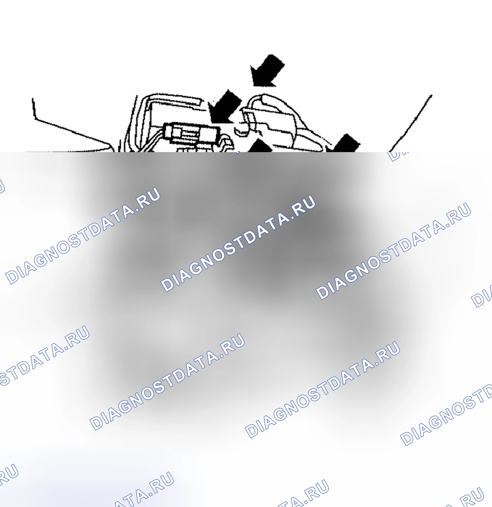 Рис. 1360: ДЕМОНТАЖ. Nissan Altima L31 рестайлинг