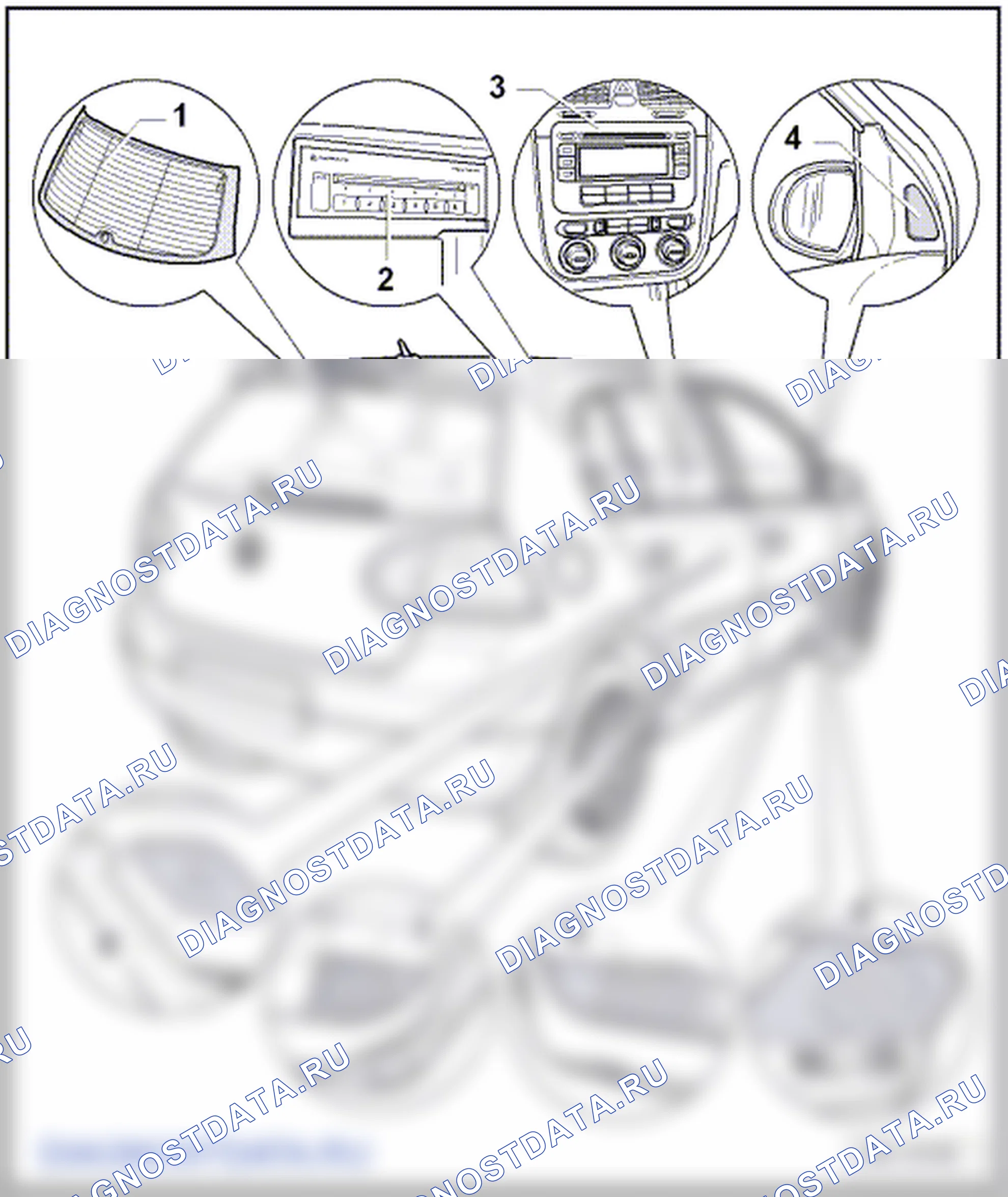 Магнитола «„RCD 300“». Volkswagen Golf Mk5