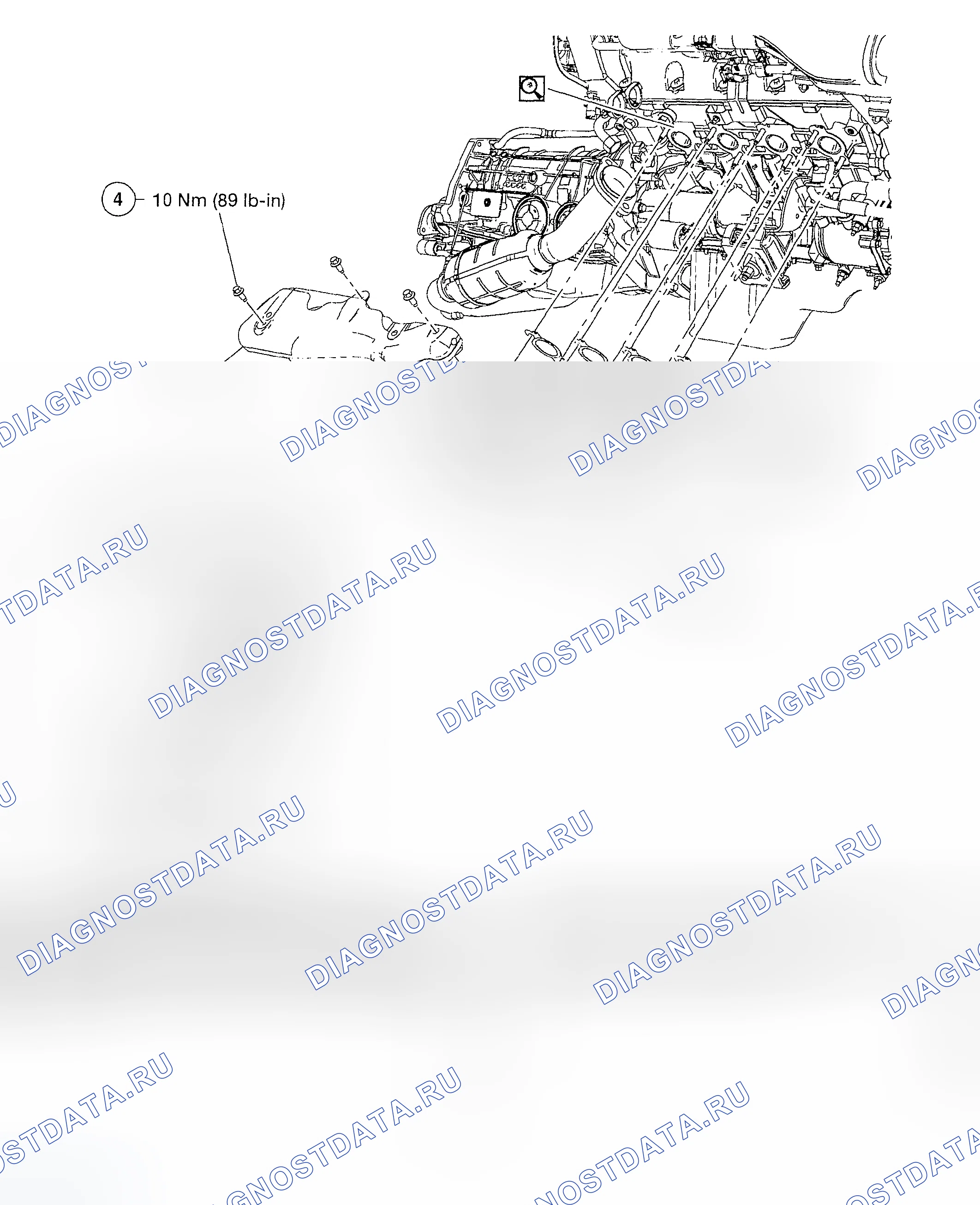 Рис. 560: Демонтаж и монтаж. Ford Explorer III