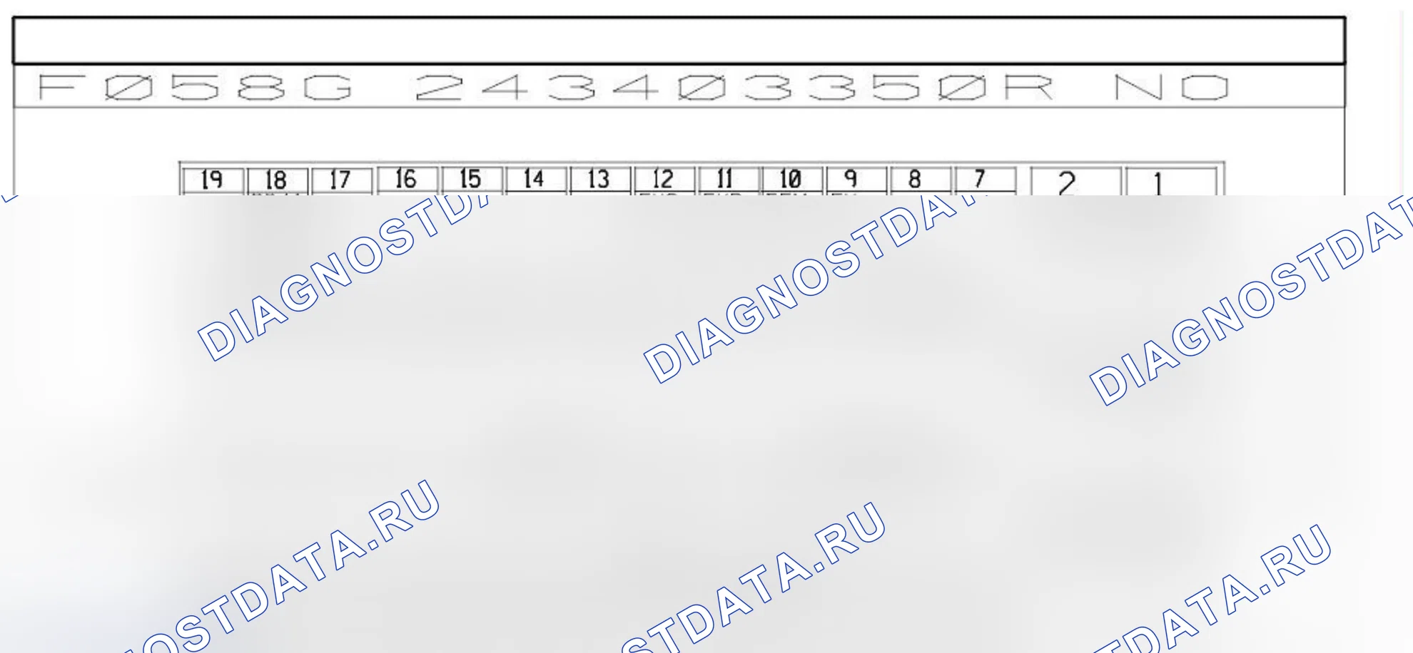 Распиновка разъёма 119 — ЭБУ АКП. Renault Clio IV