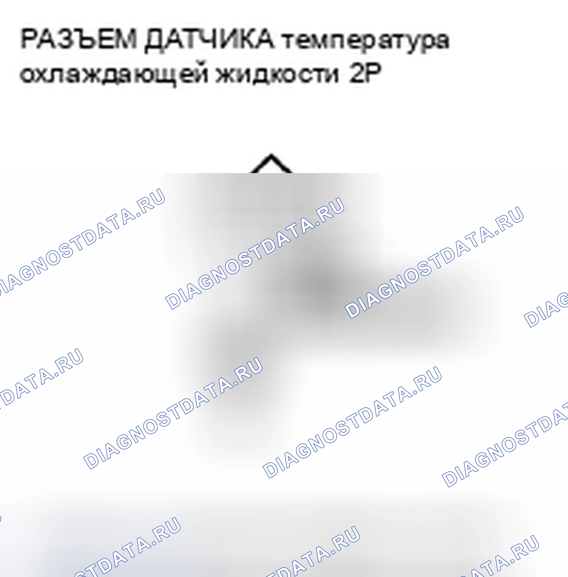 Рис. 81: P0117 расшифровка кода ошибки: низковольтная цепь датчика 1 температура охлаждающей жидкости. Honda CR-V III рестайлинг