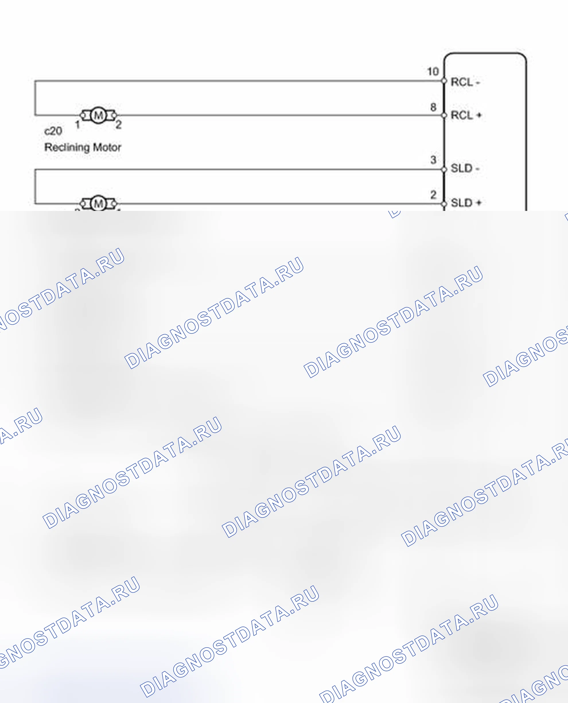 Рис. 9: электросхема. Toyota Land Cruiser 200