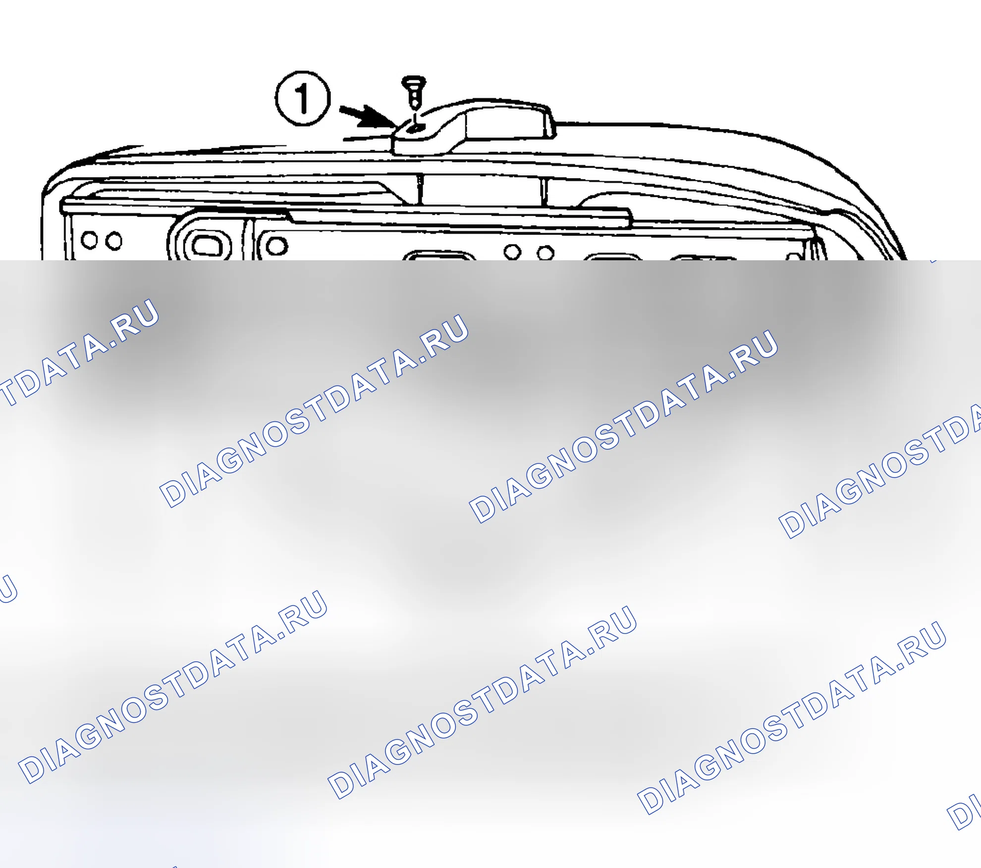 Рис. 34: ДЕМОНТАЖ. Chrysler Sebring II рестайлинг