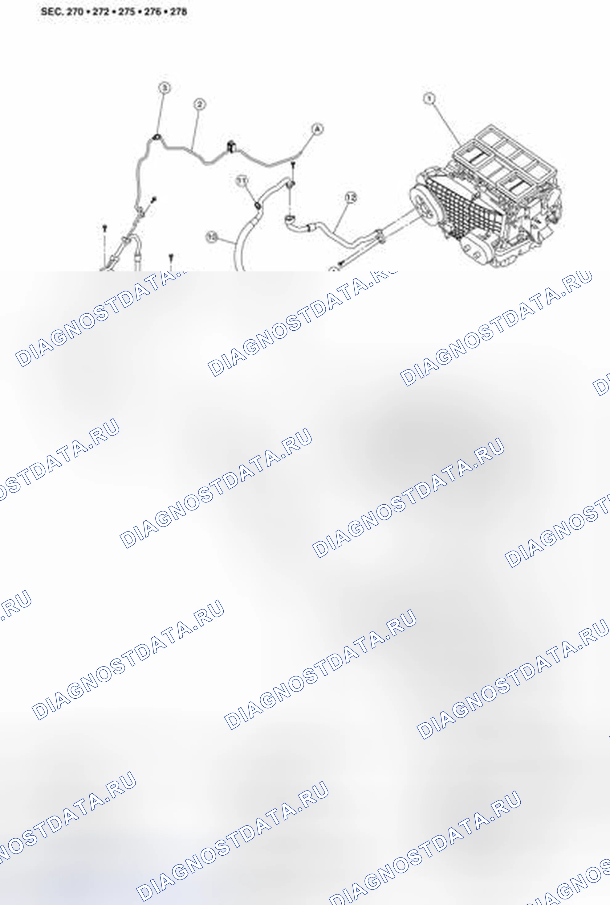 Рис. 10: СОЕДИНЕНИЕ УПЛОТНИТЕЛЬНОГО КОЛЬЦА И ХЛАДАГЕНТА. Nissan Altima L32 рестайлинг