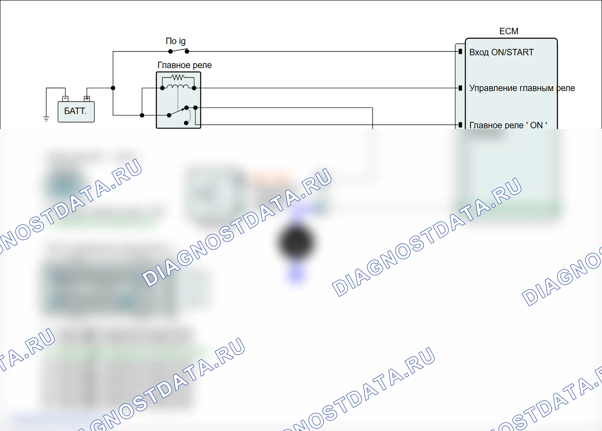 P0276: Цилиндр 6 цепь форсунки низкий. Hyundai Genesis BH
