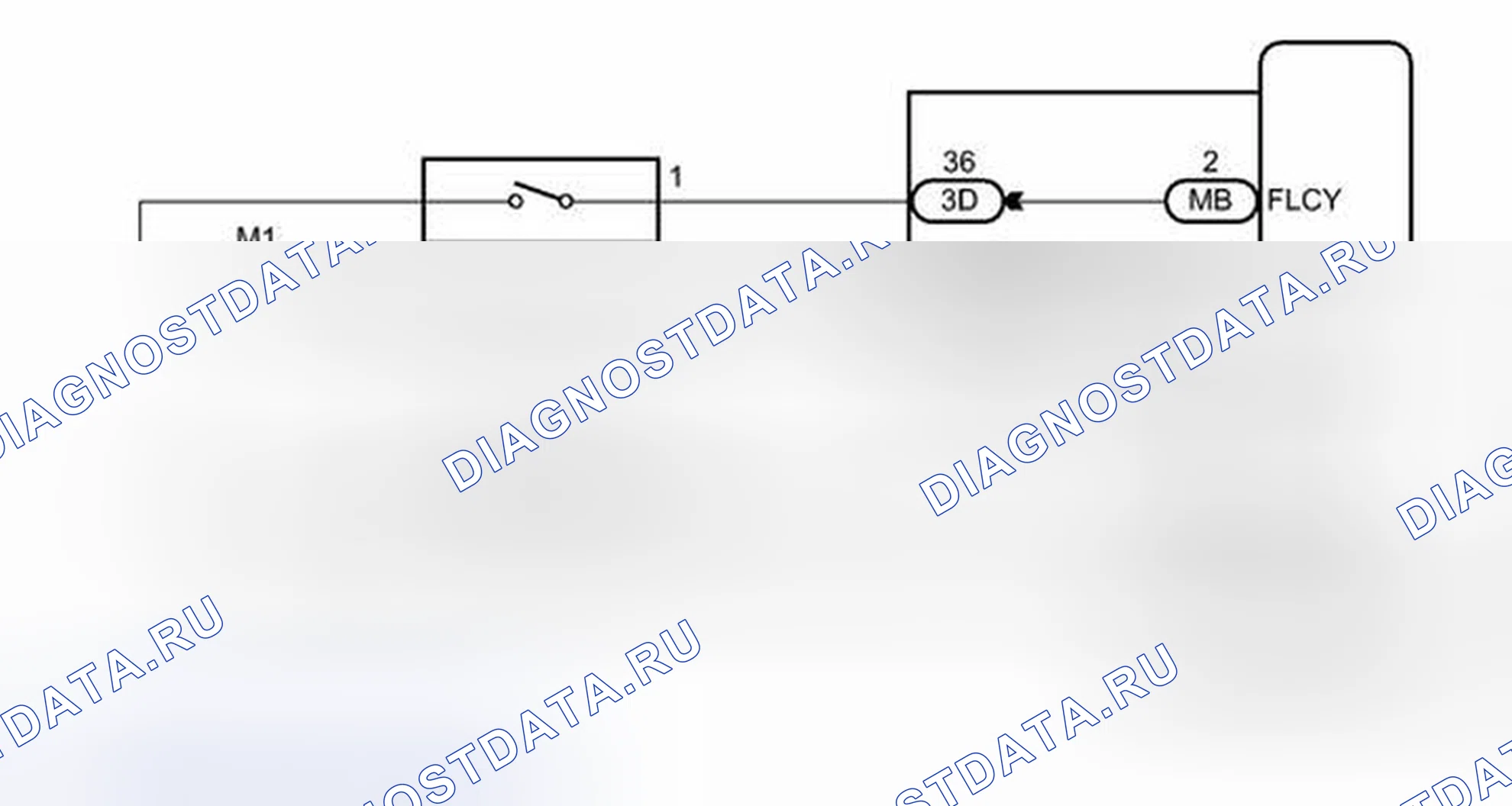 Рис. 3: электросхема. Toyota Prius C I