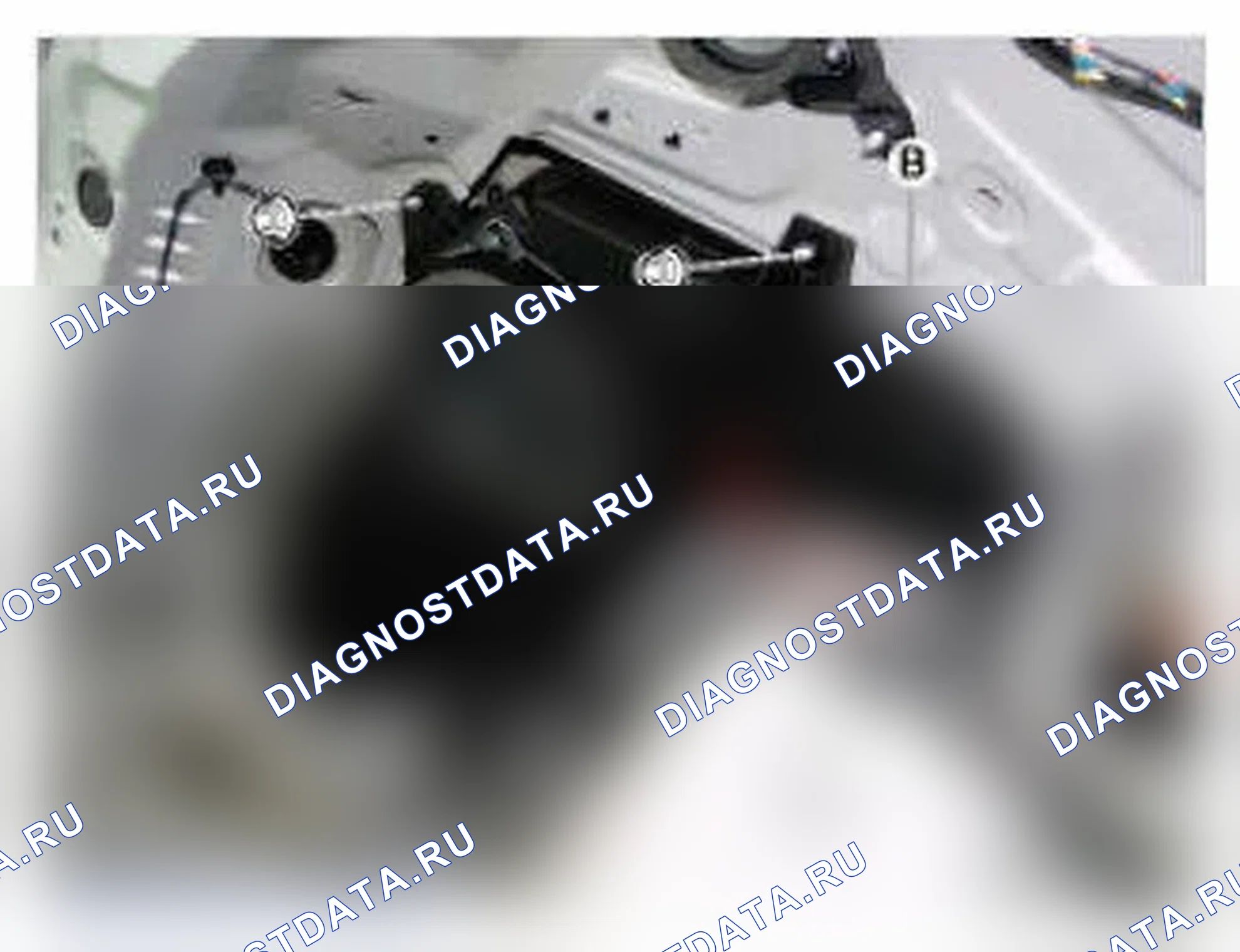 Рис. 64: Динамик Woofer. Hyundai Santa Fe III