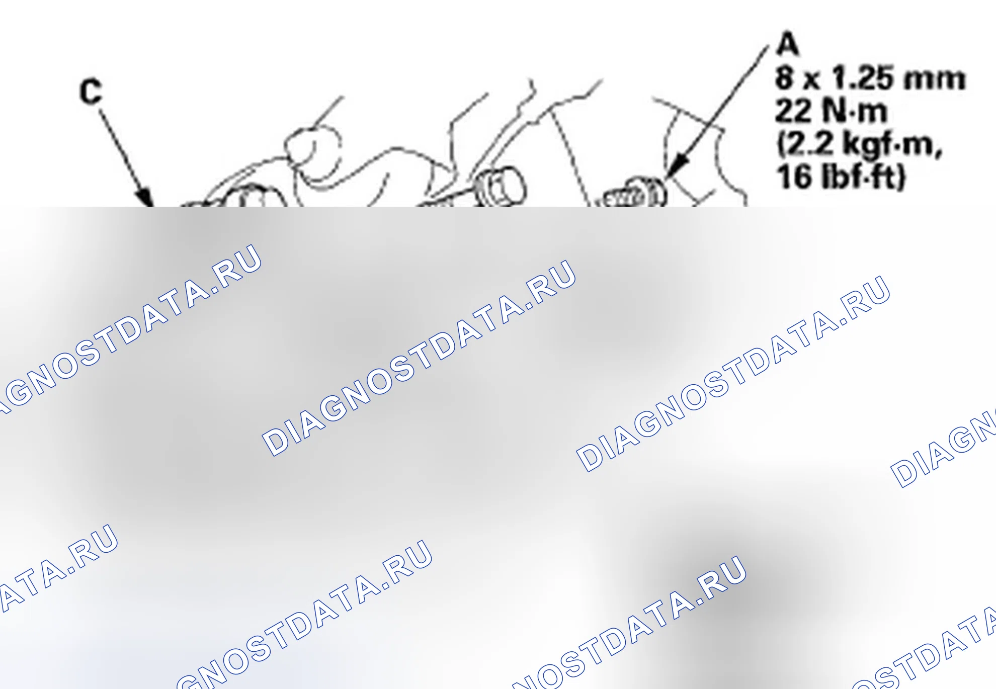 Рис. 20: Замена заднего тормозного диска. Honda Element YH2 рестайлинг