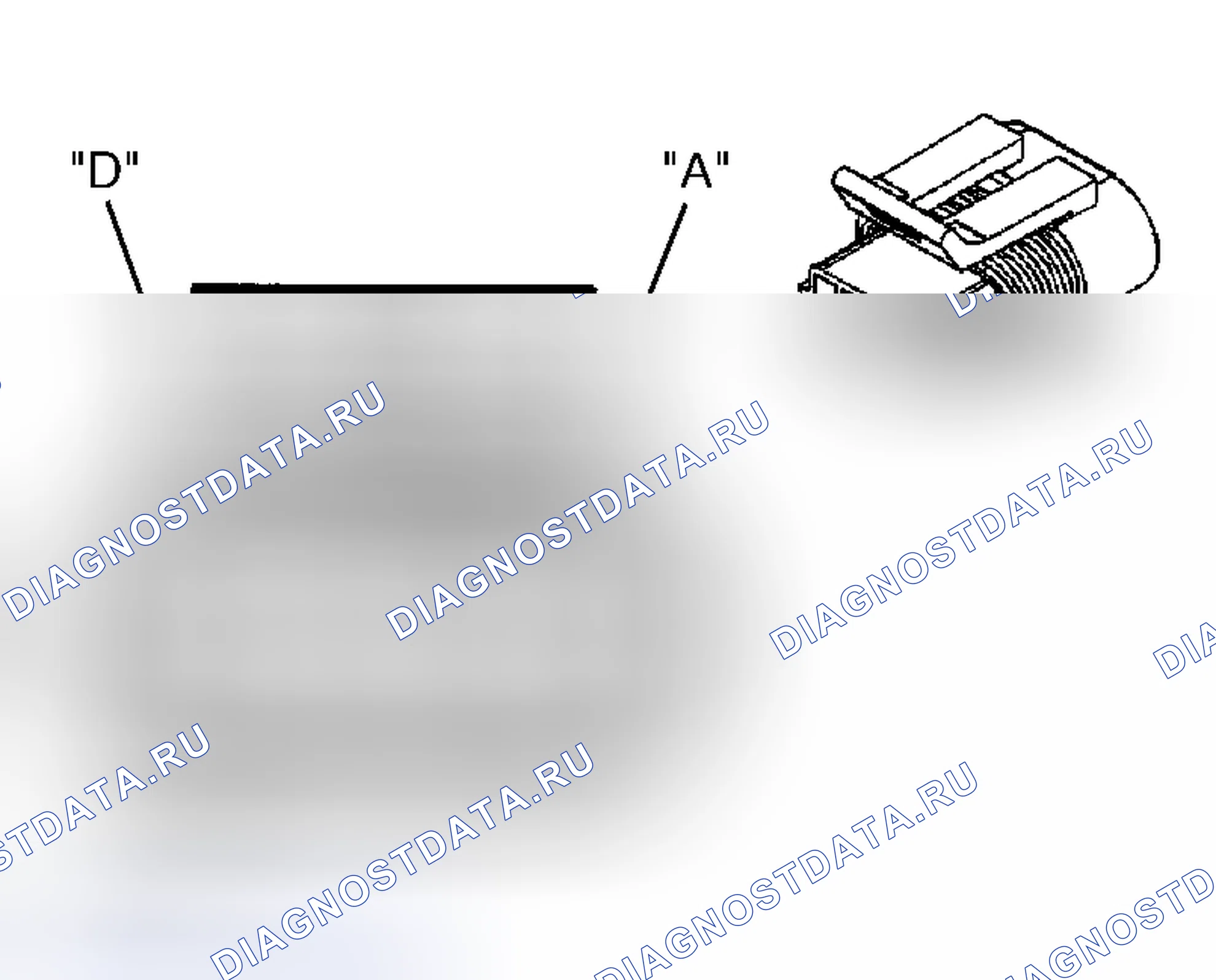 Рис. 16: ИСПЫТАНИЕ E: АВТОМАТИЧЕСКИЕ ДВЕРНЫЕ ЗАМКИ В НЕРАБОЧЕМ СОСТОЯНИИ. Pontiac Montana I
