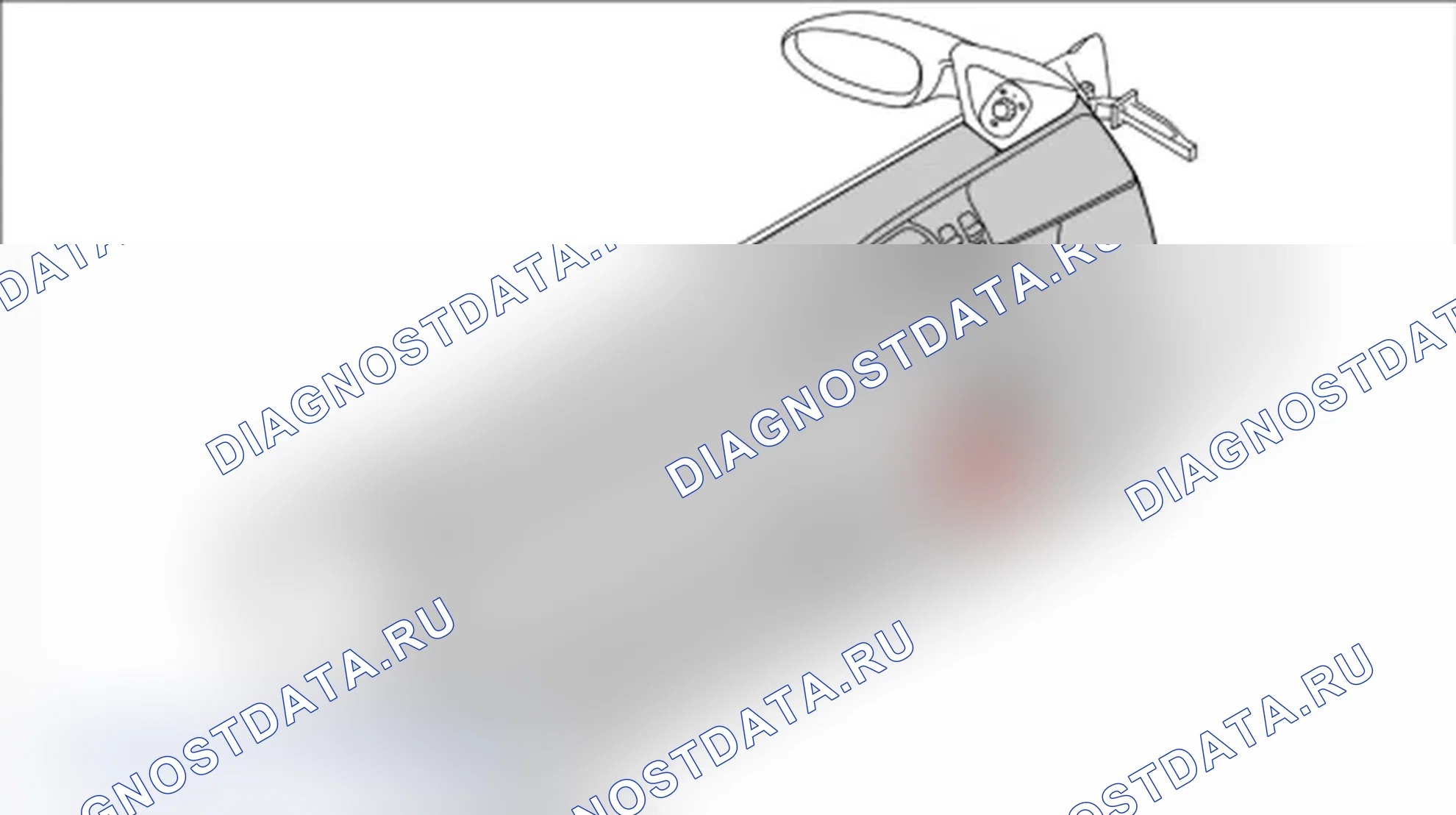 Рис. 166: Снятие крышек для панели отделки дверей. Porsche Boxster S 987
