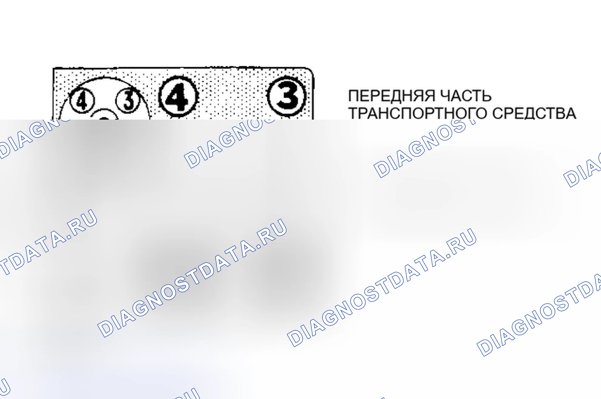 Рис. 2: порядок работы цилиндров и вращение распределителя (2.1L). Volkswagen Passat B3