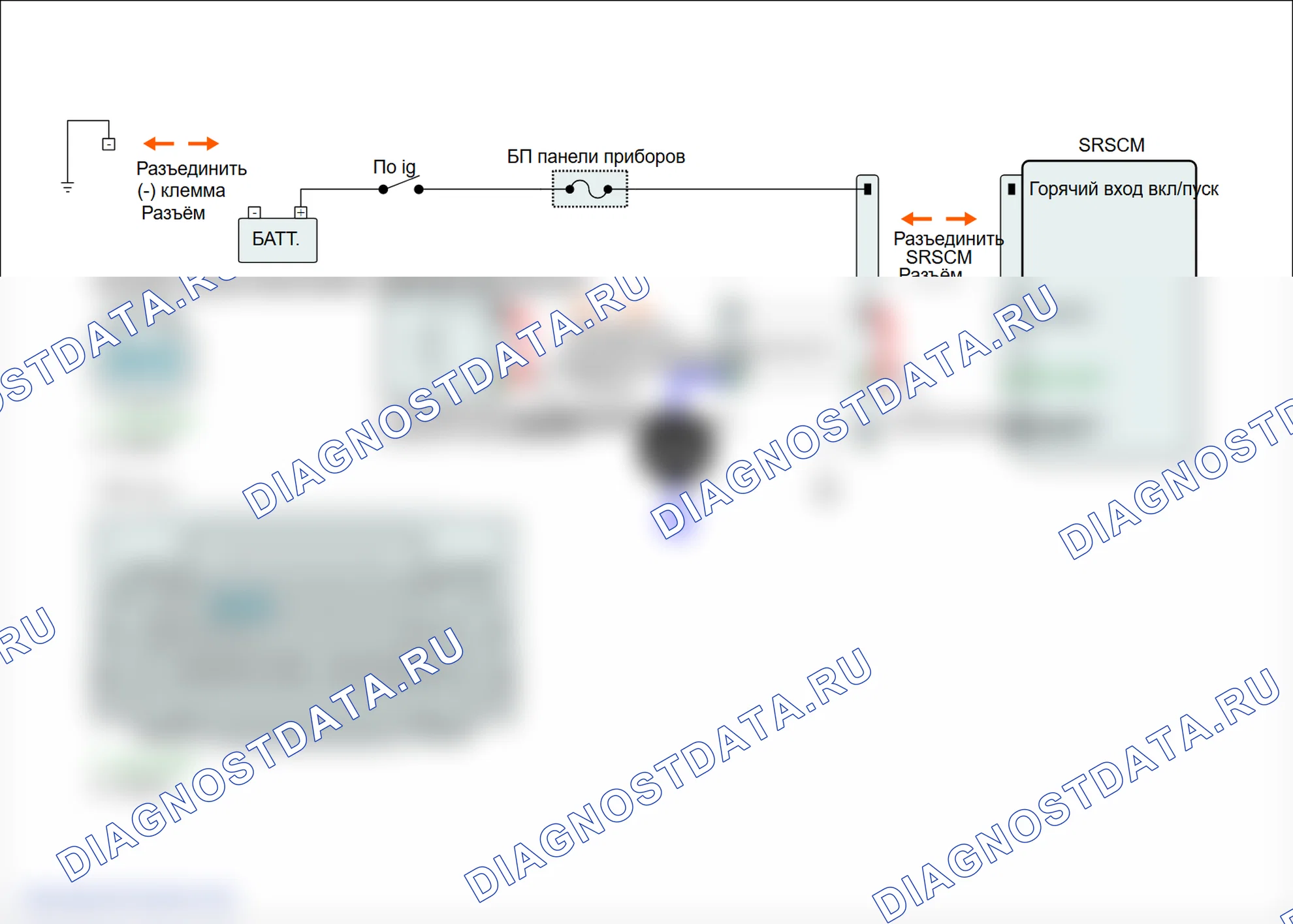 B1384: Цепь сопротивления передней части подушки безопасности для пассажира короткое замыкание на массу. Hyundai Genesis BH