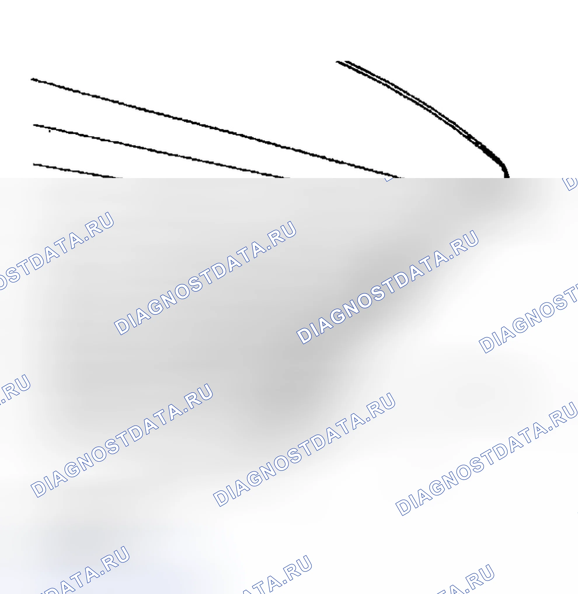 Рис. 26: Ремонт линии решетки обогрев стекла заднего окна. Suzuki Verona I