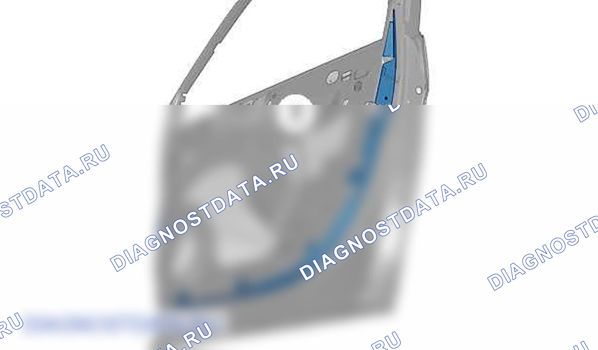 Снятие - Установка: уплотнители передних дверей — c4cm1nbd. Citroen C5 II