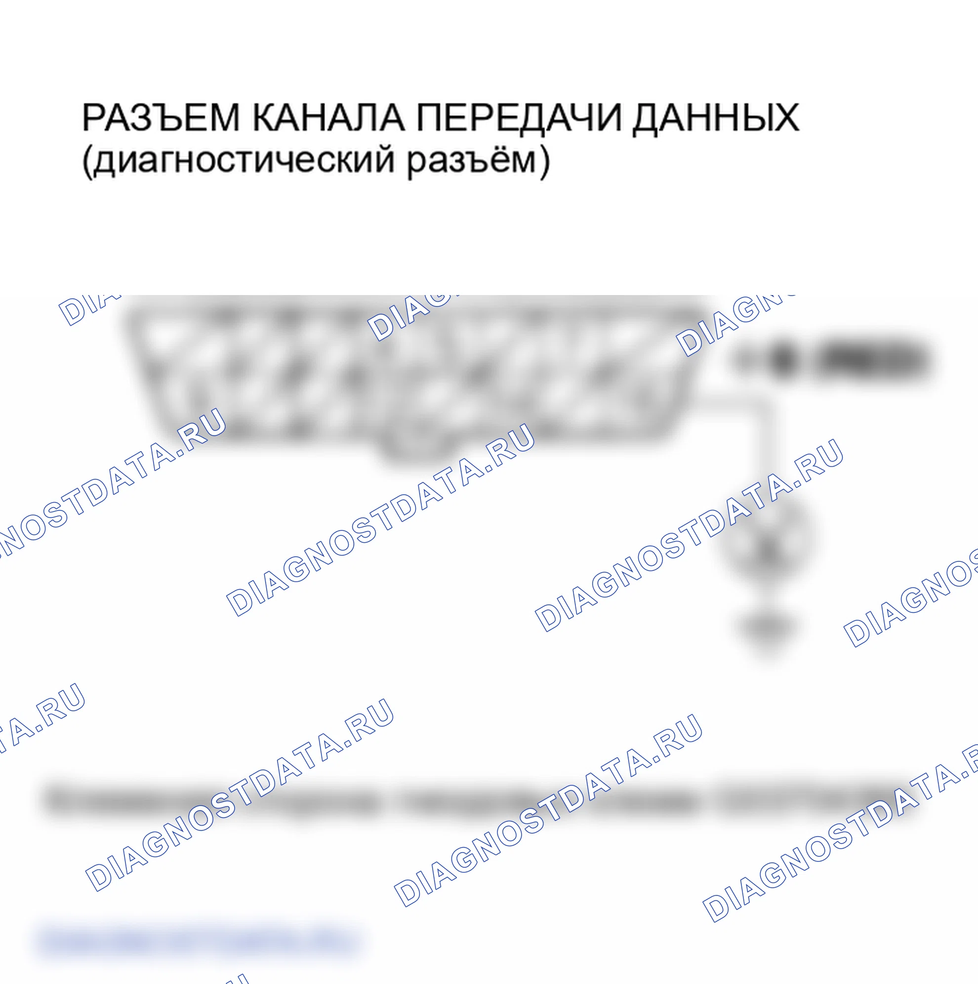 Рис. 16: Поиск и устранение неисправностей цепи диагностический разъём. Honda Odyssey III