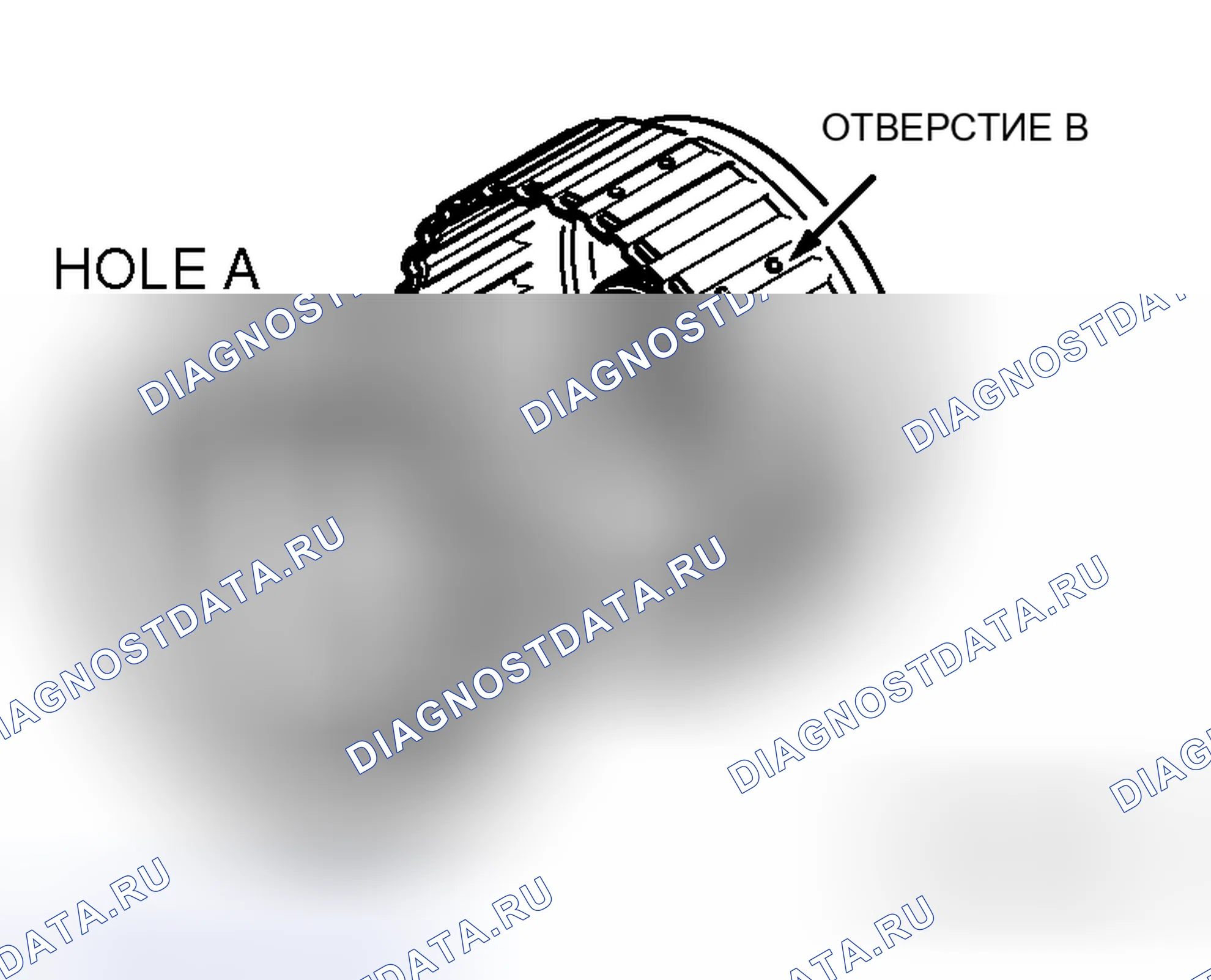 Рис. 16: > > B < < УСТАНОВКА ПОРШНЯ МУФТЫ ЗАДНЕГО ХОДА. Honda Grace I